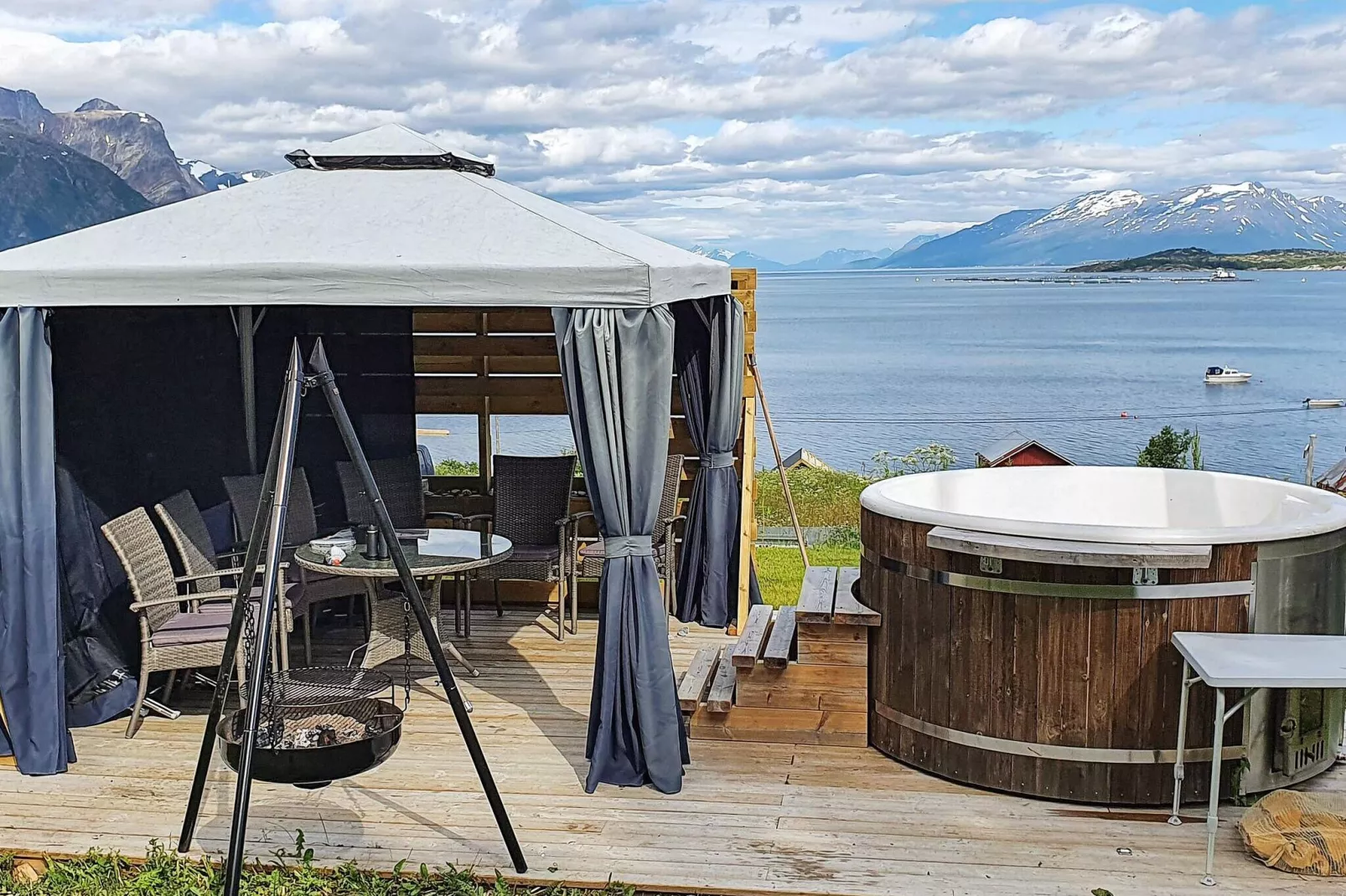 9 persoons vakantie huis in Lyngseidet-Spa
