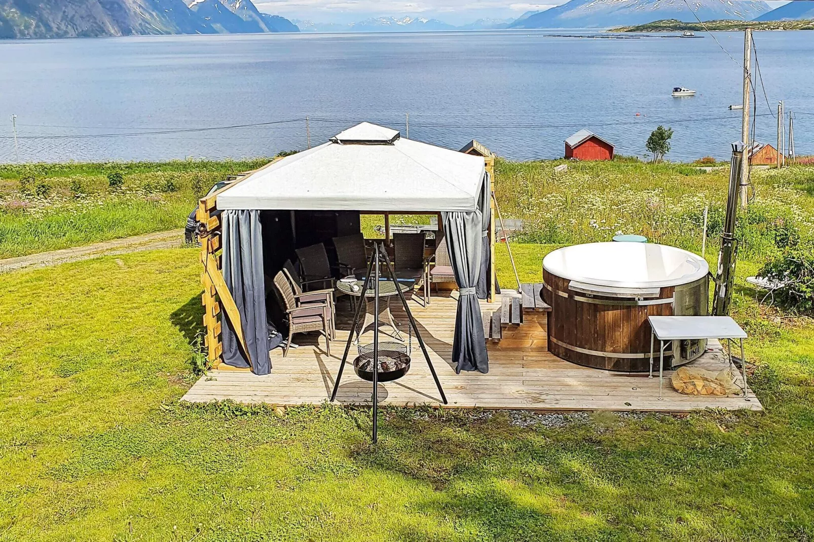 9 persoons vakantie huis in Lyngseidet-Spa