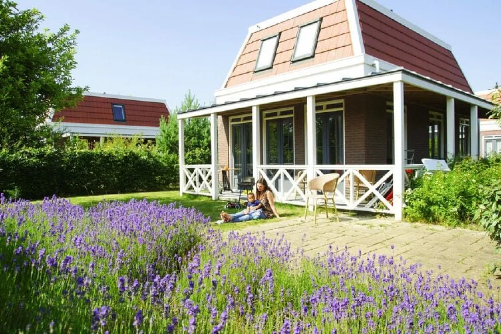 Holiday park Tulp & Zee, Noordwijk aan Zee-Bungalow 2 Personen-Buitenkant zomer