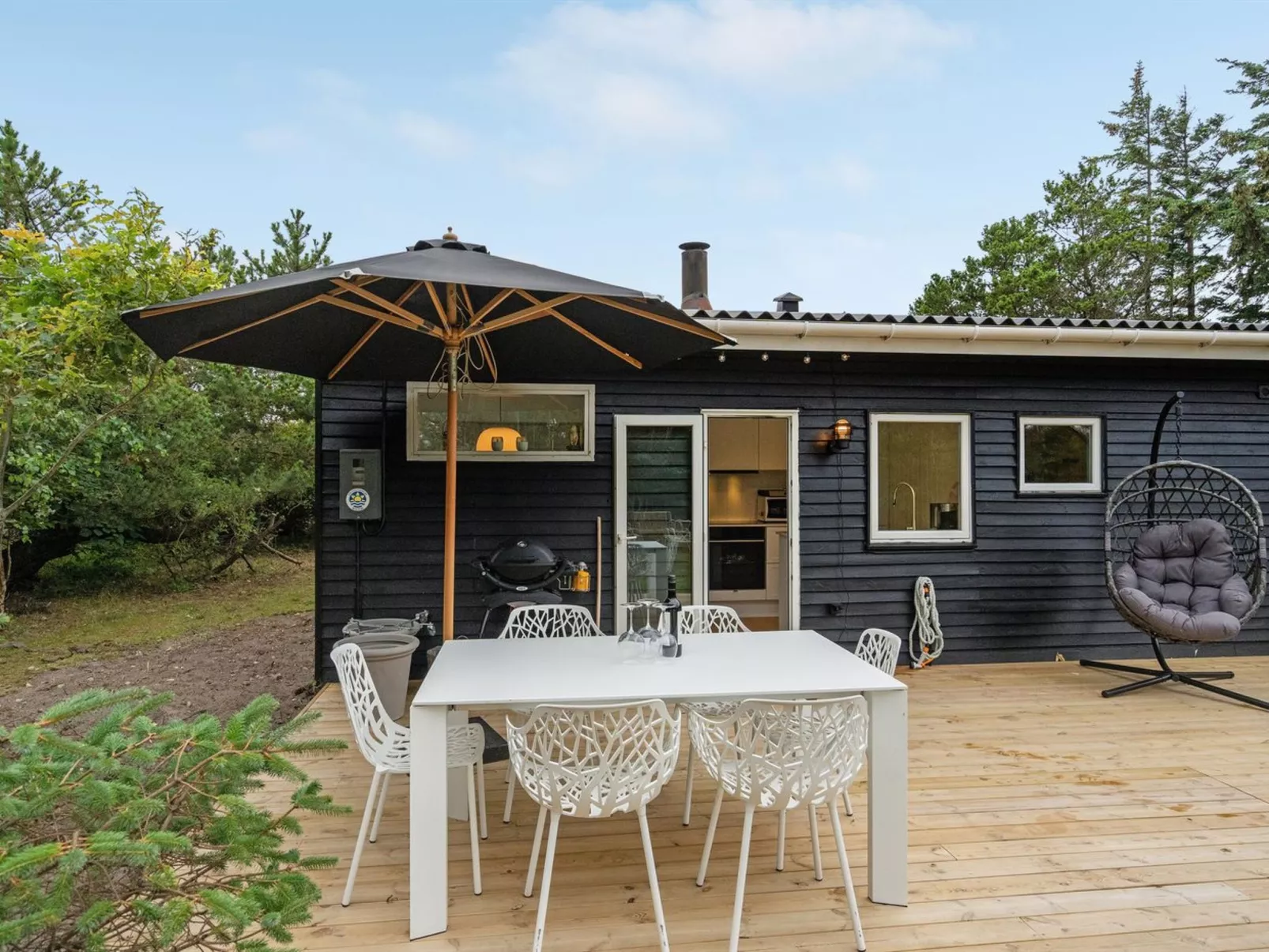 "Saja" - all inclusive - 650m from the sea-Buiten