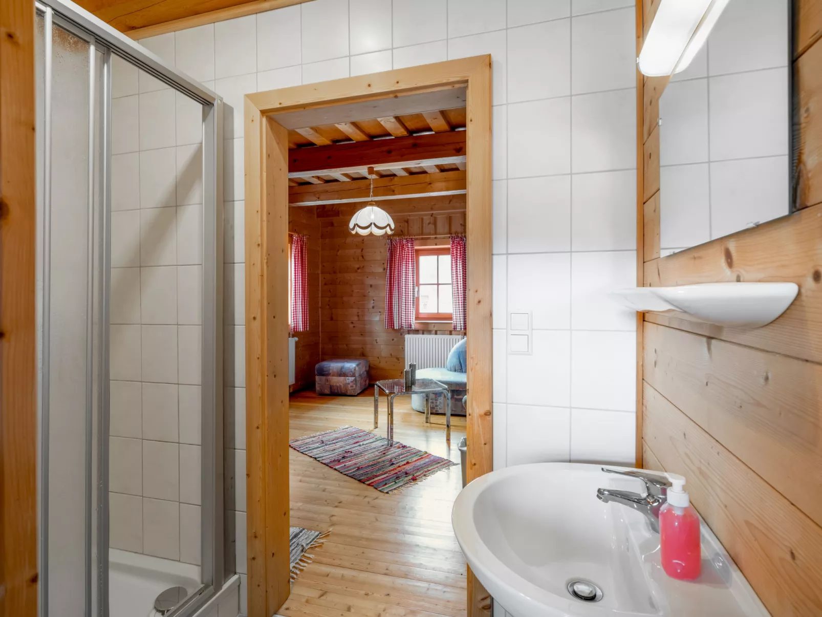 Steiners Blockhütte-Binnen