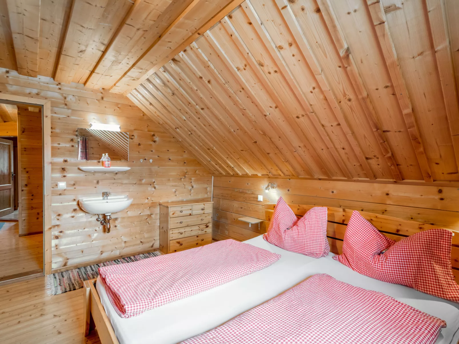 Steiners Blockhütte-Binnen