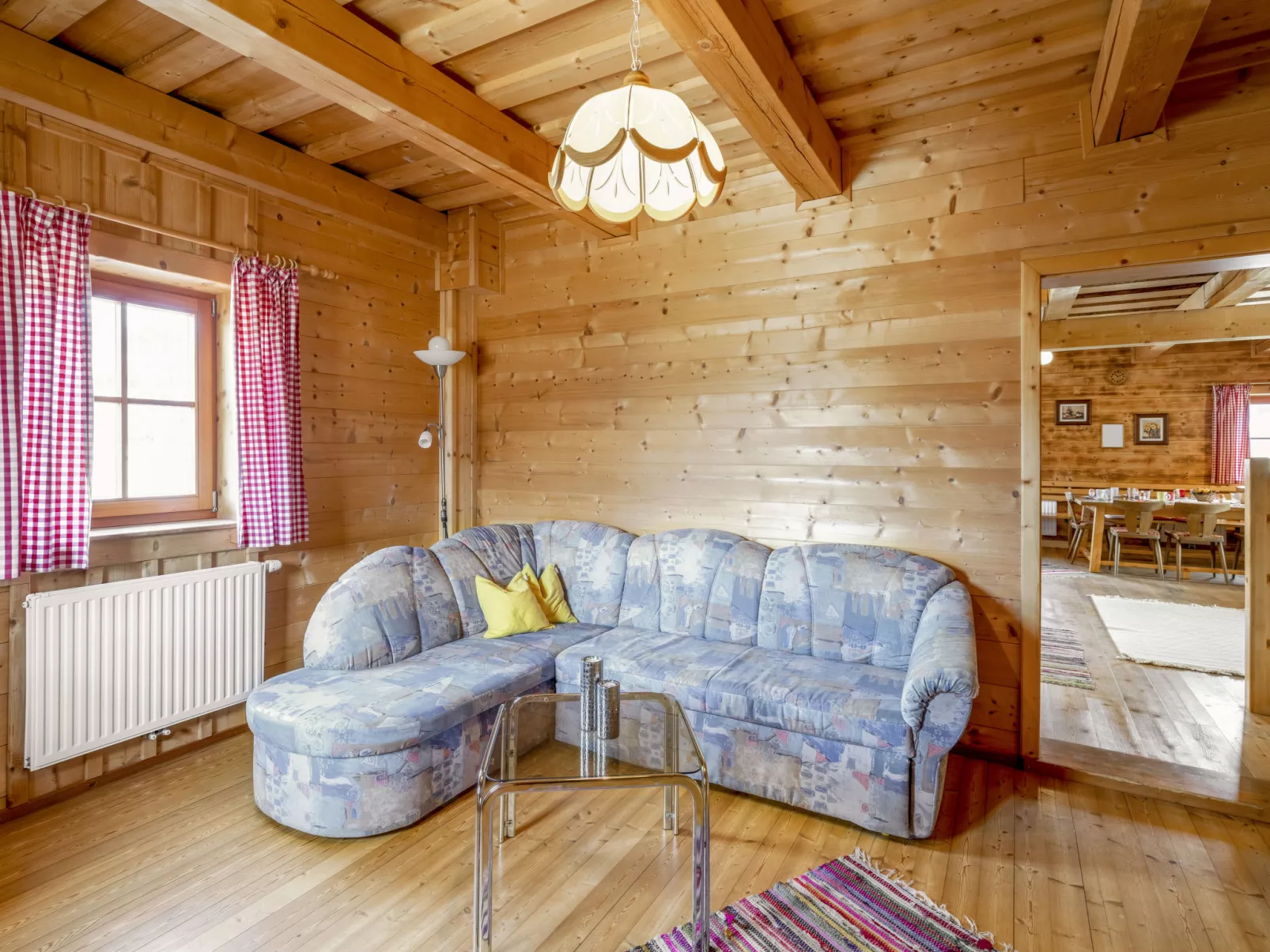 Steiners Blockhütte-Binnen
