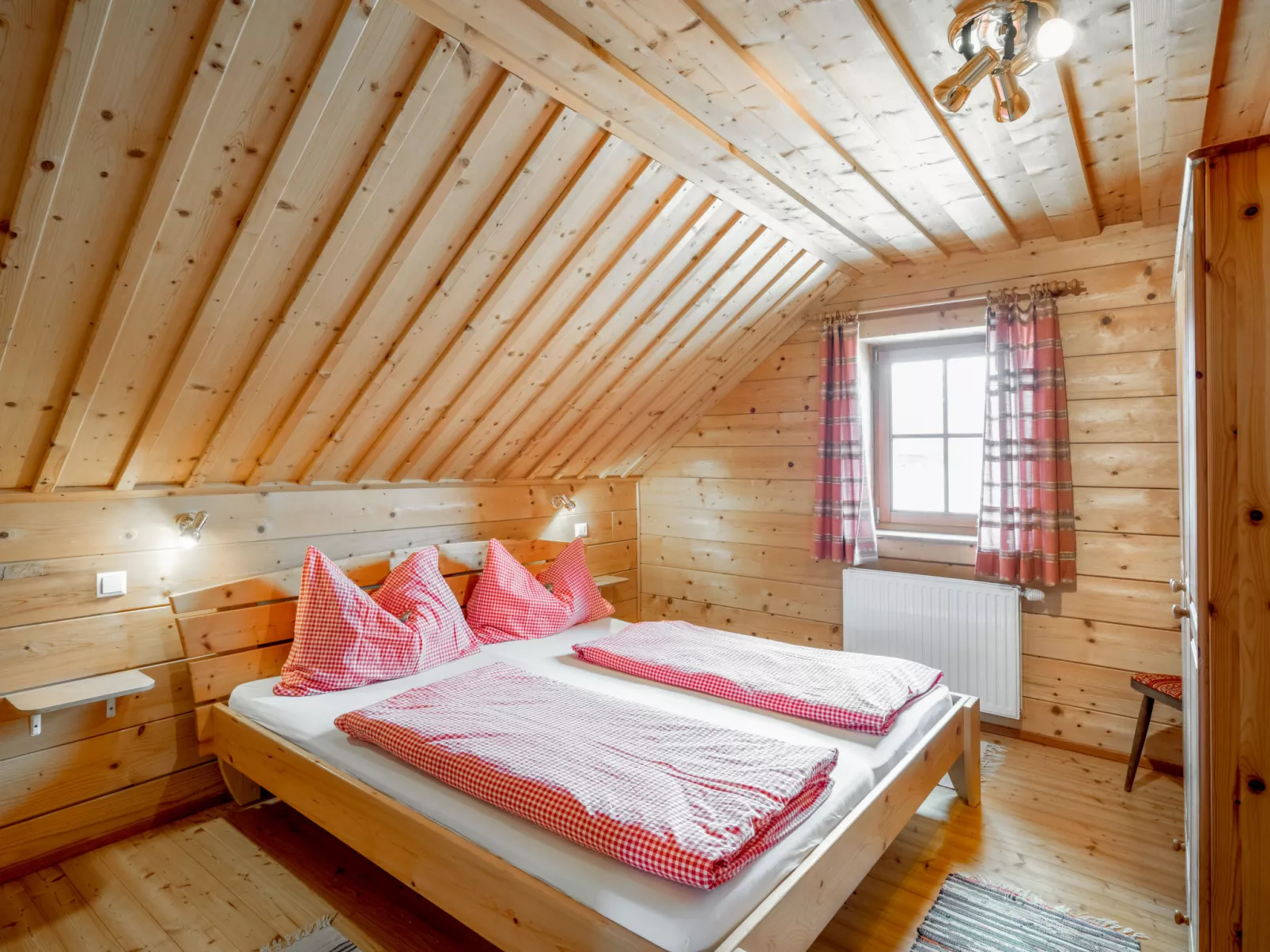 Steiners Blockhütte-Binnen