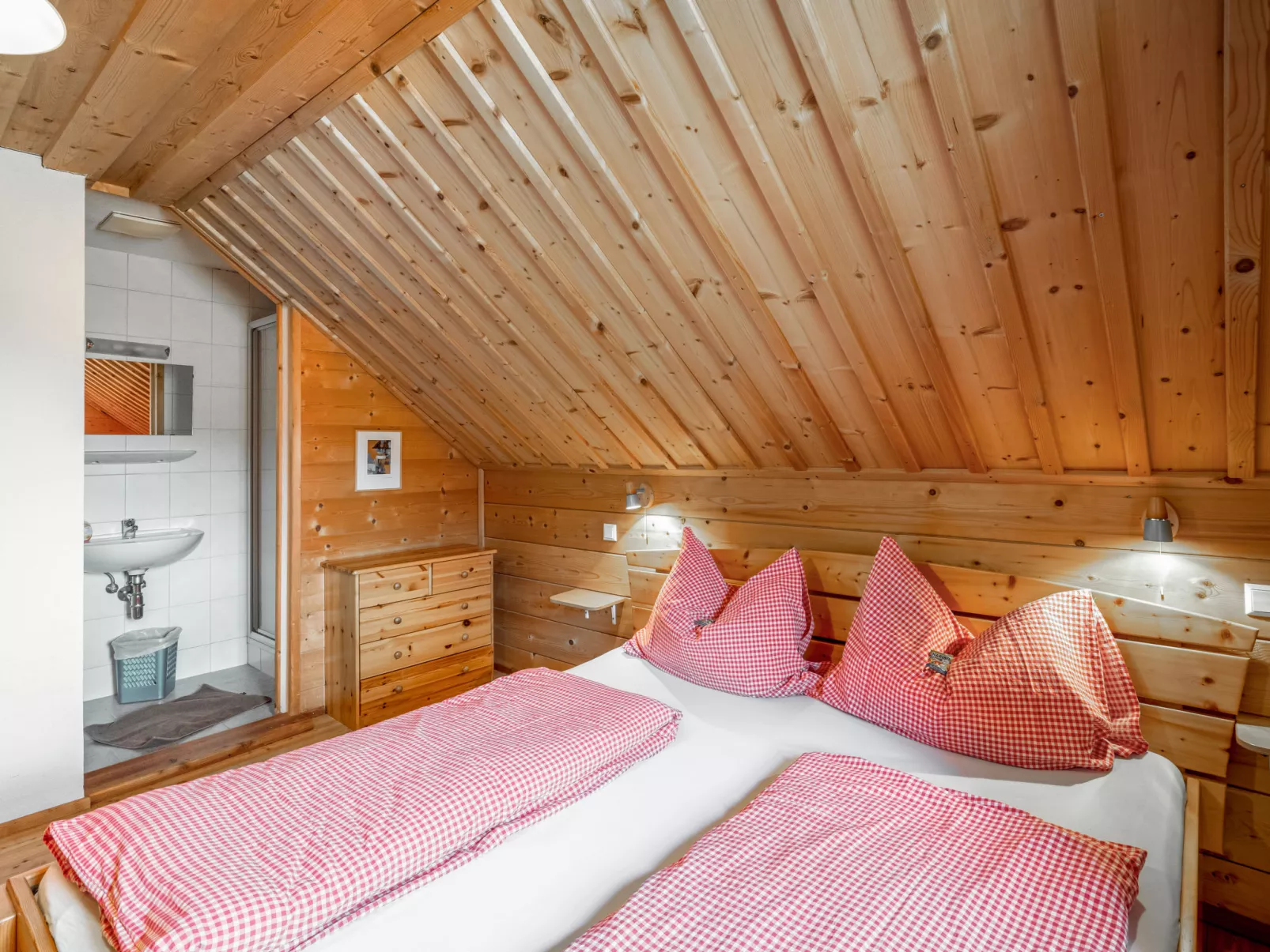 Steiners Blockhütte-Binnen