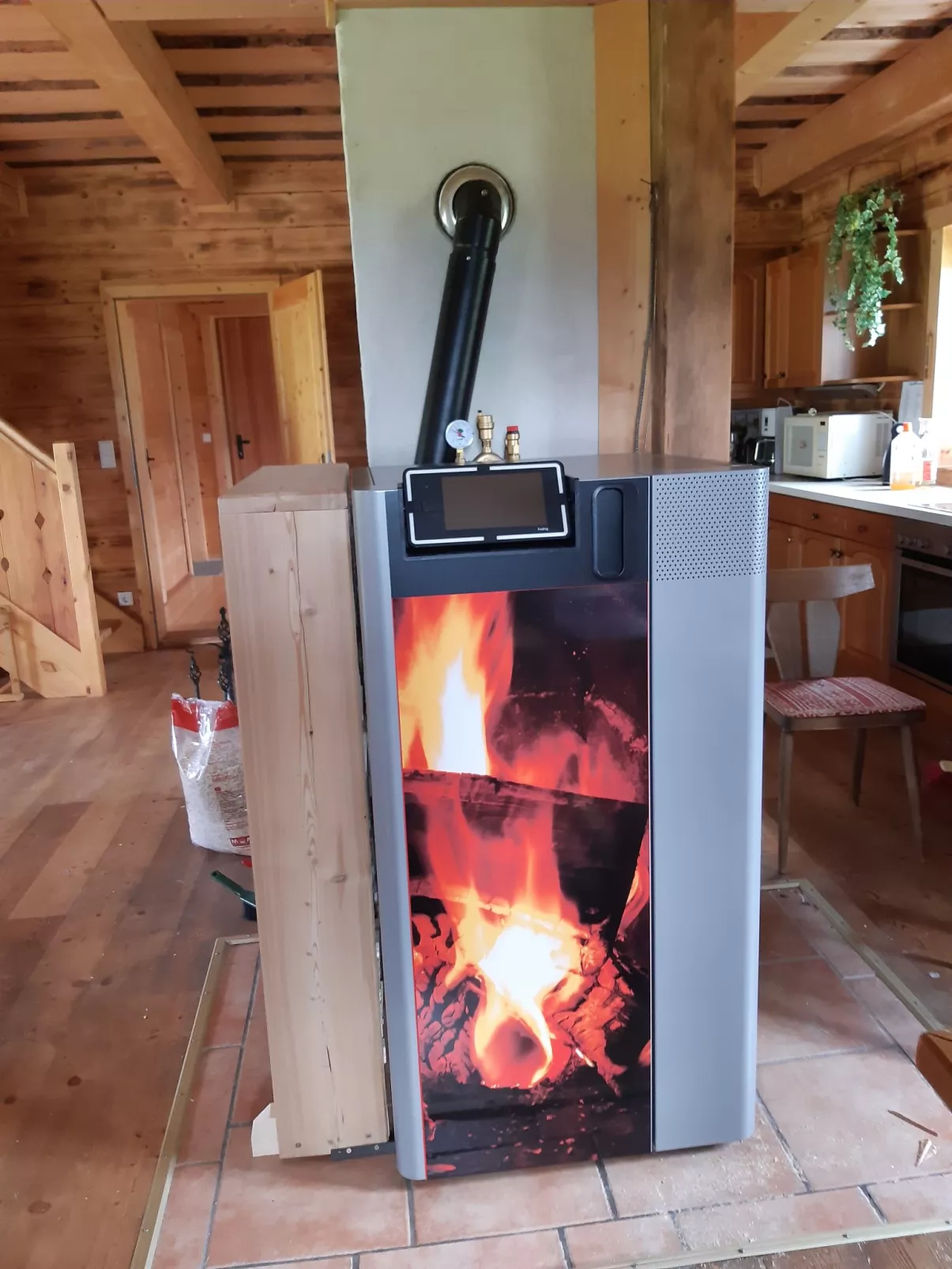 Steiners Blockhütte-Binnen