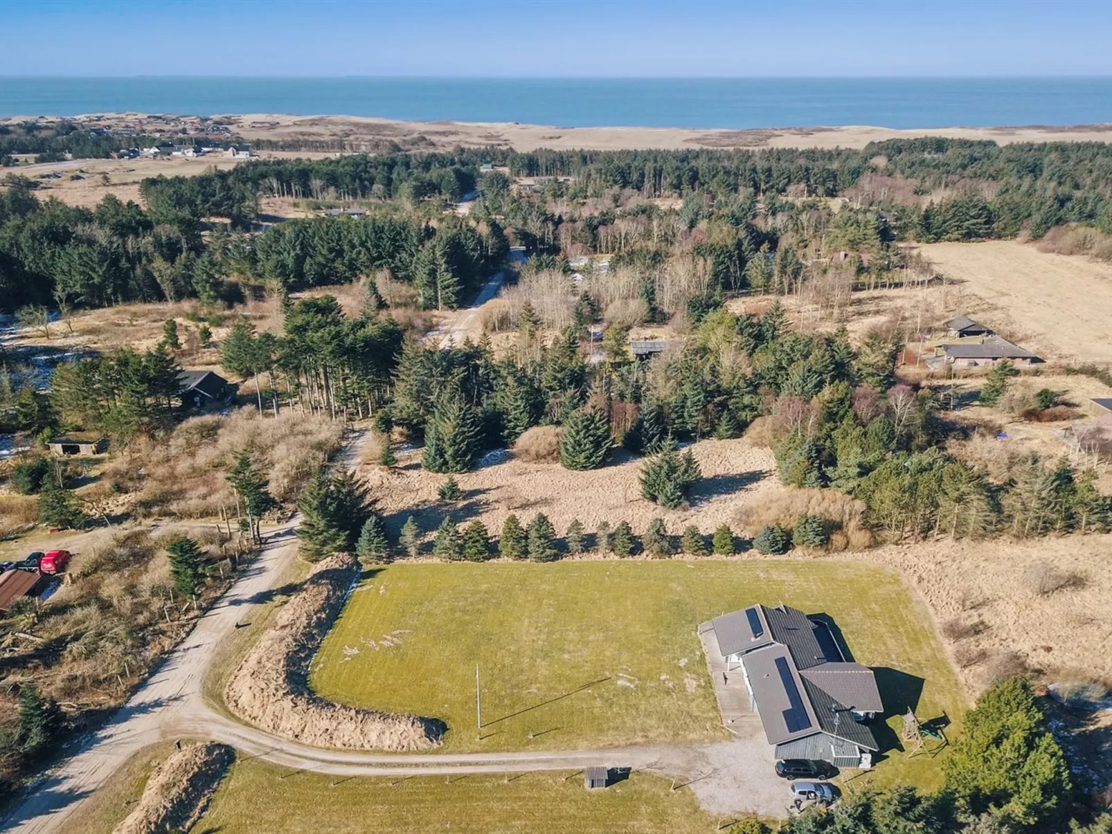 "Villads" - 1km from the sea-Buiten