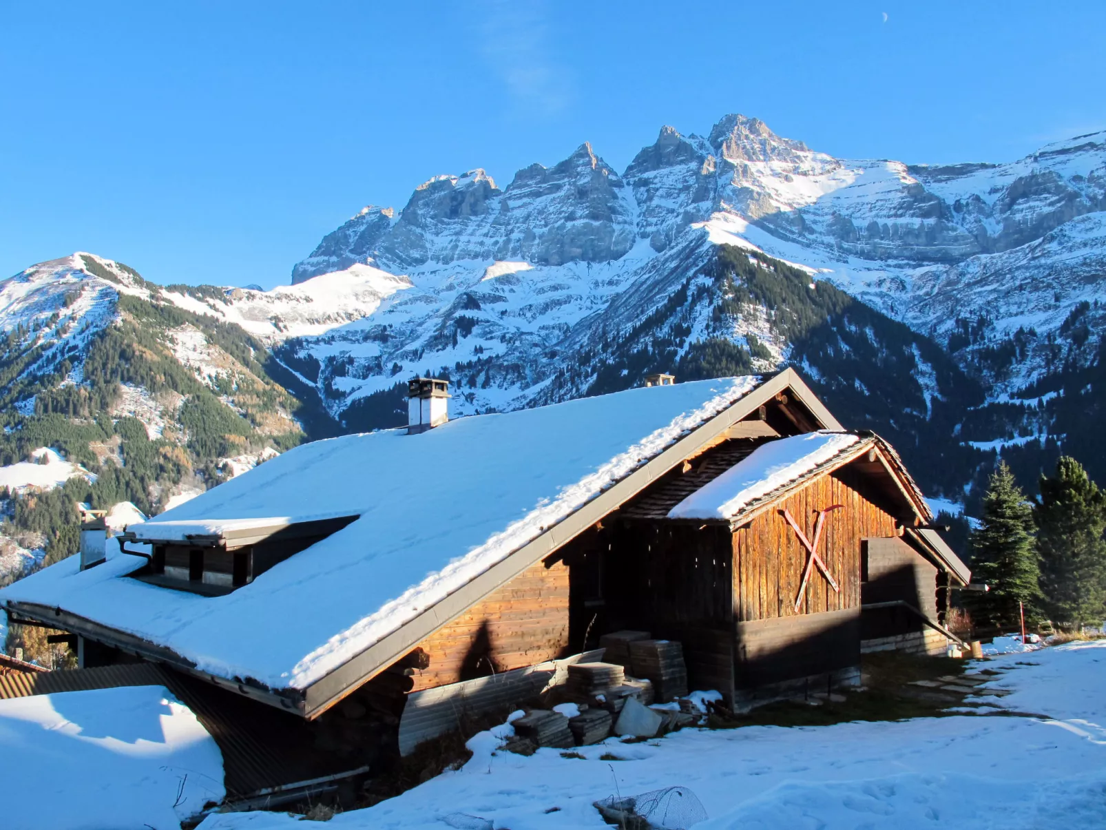 Chalet Anthamatten-Buiten