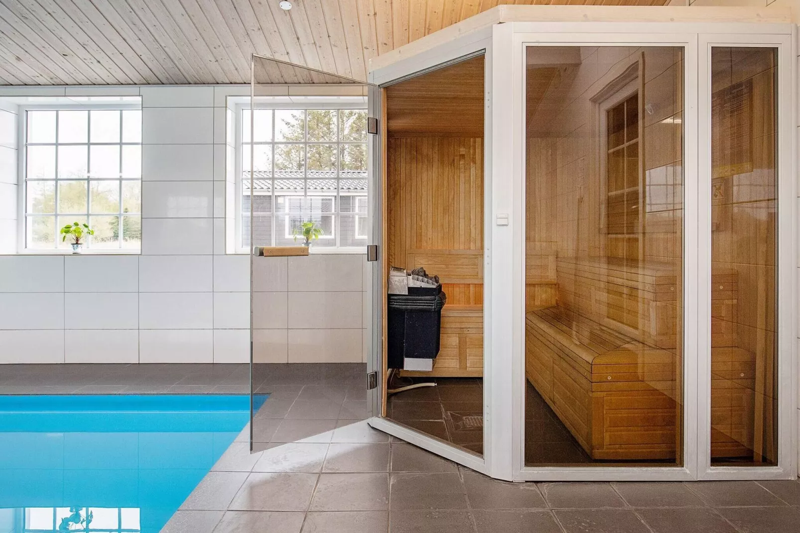 5 sterren vakantie huis in Øster Assels-Sauna