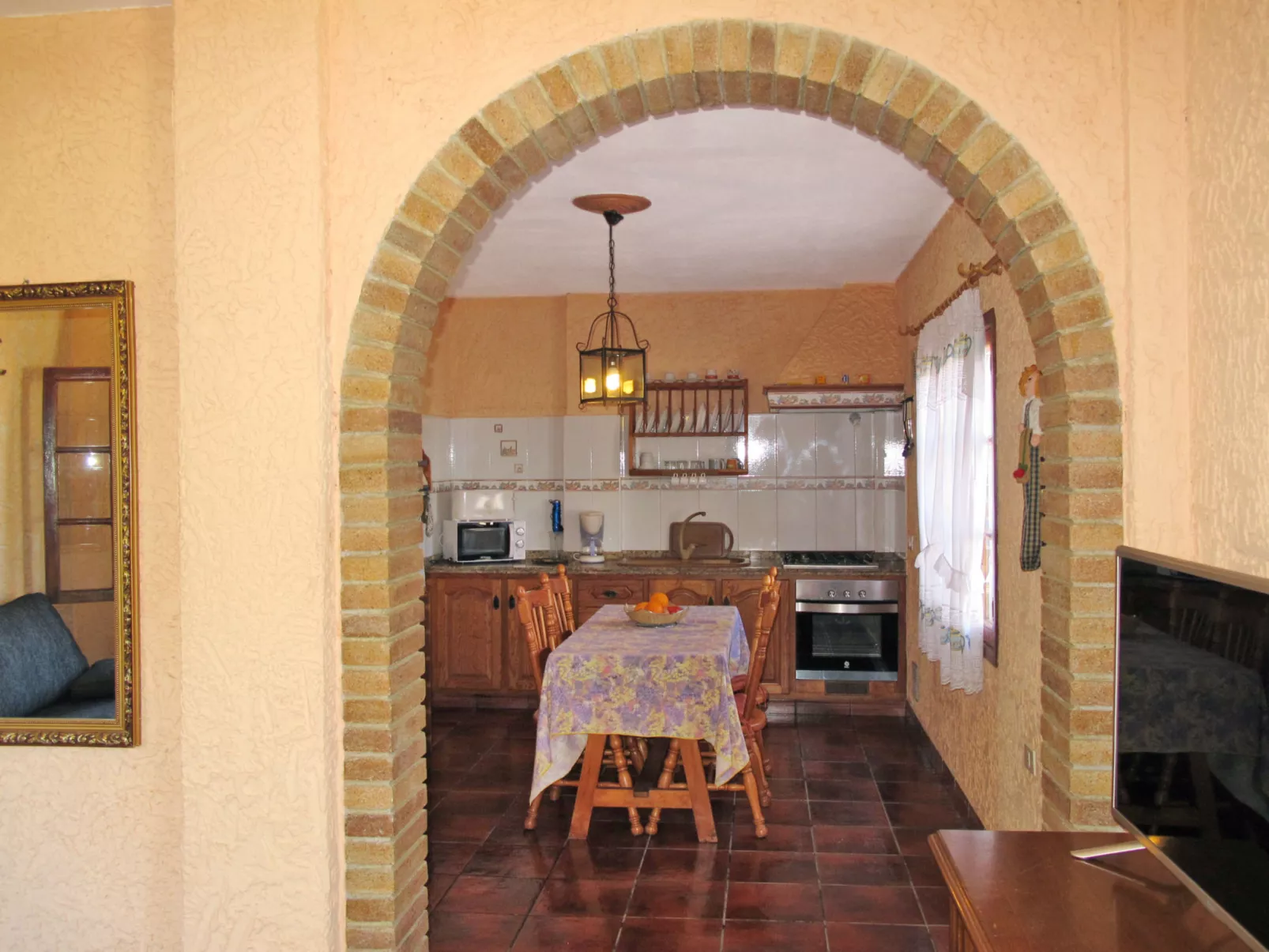 inside