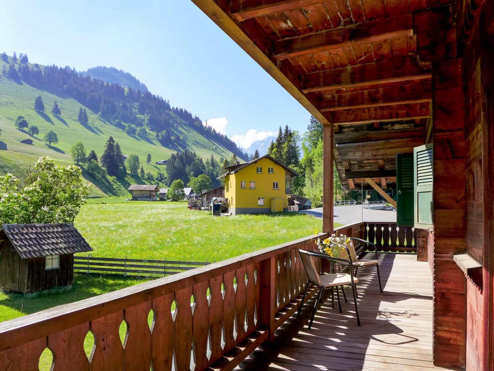 Chalet Alte Post-Buiten