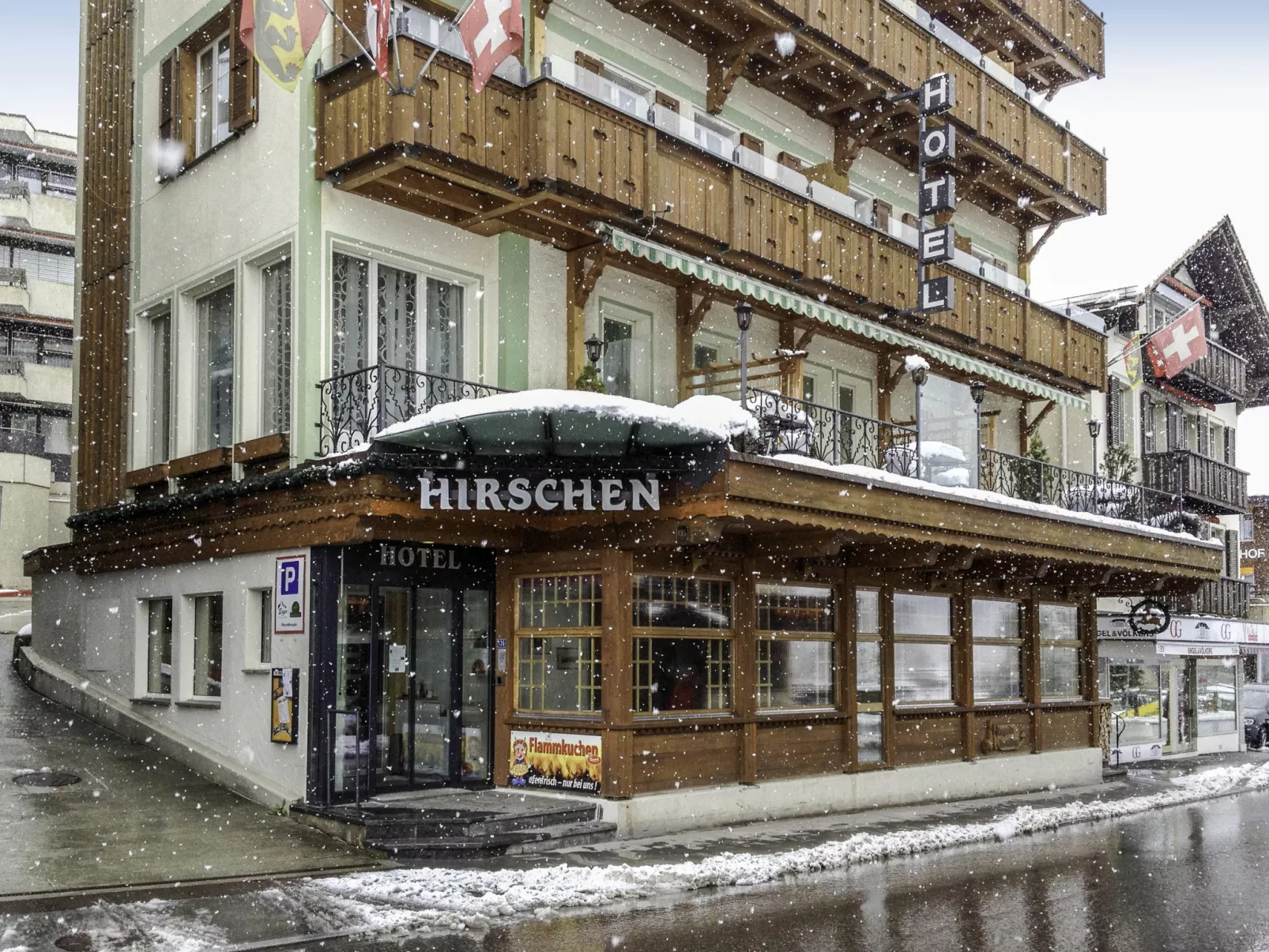 Hotel Hirschen-Buiten