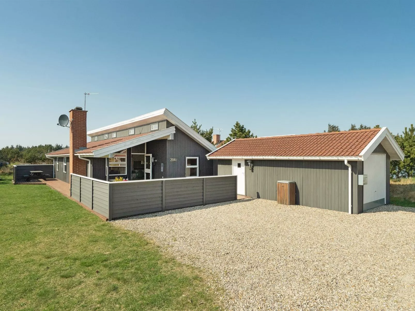 "Mettemarie" - 1.2km from the sea-Buiten