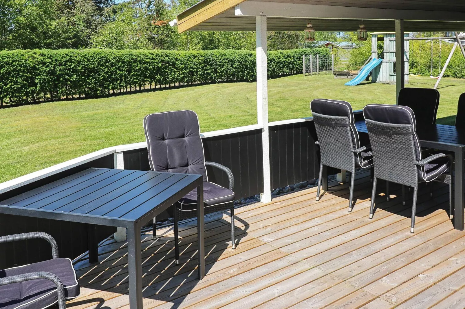 Heerlijk vakantiehuis in Hadsund met een houtkachel-Buitenlucht