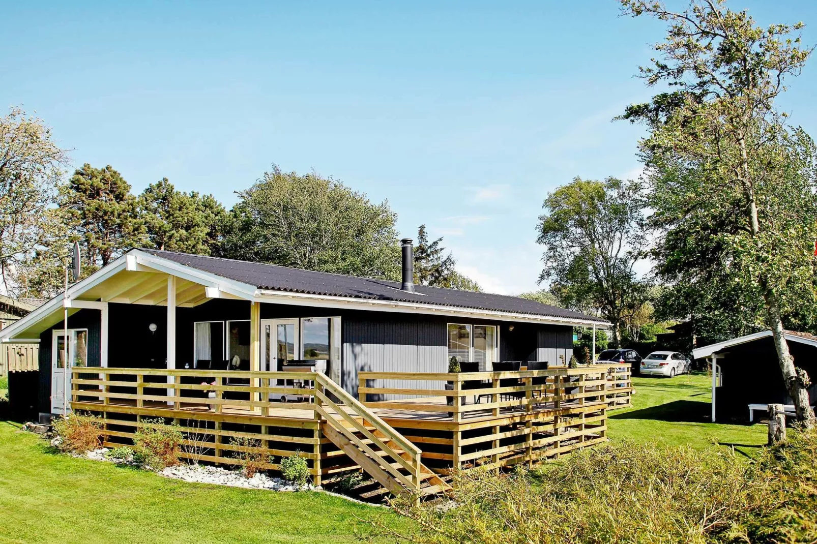 Charmant vakantiehuis in Faaborg met een geweldig uitzicht-Buitenlucht