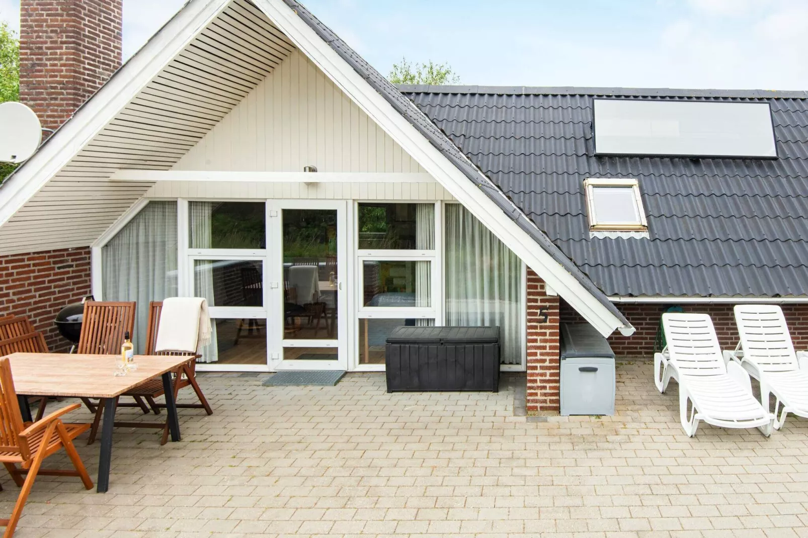 Fantastisch vakantiehuis in Ringkøbing met speeltoestellen