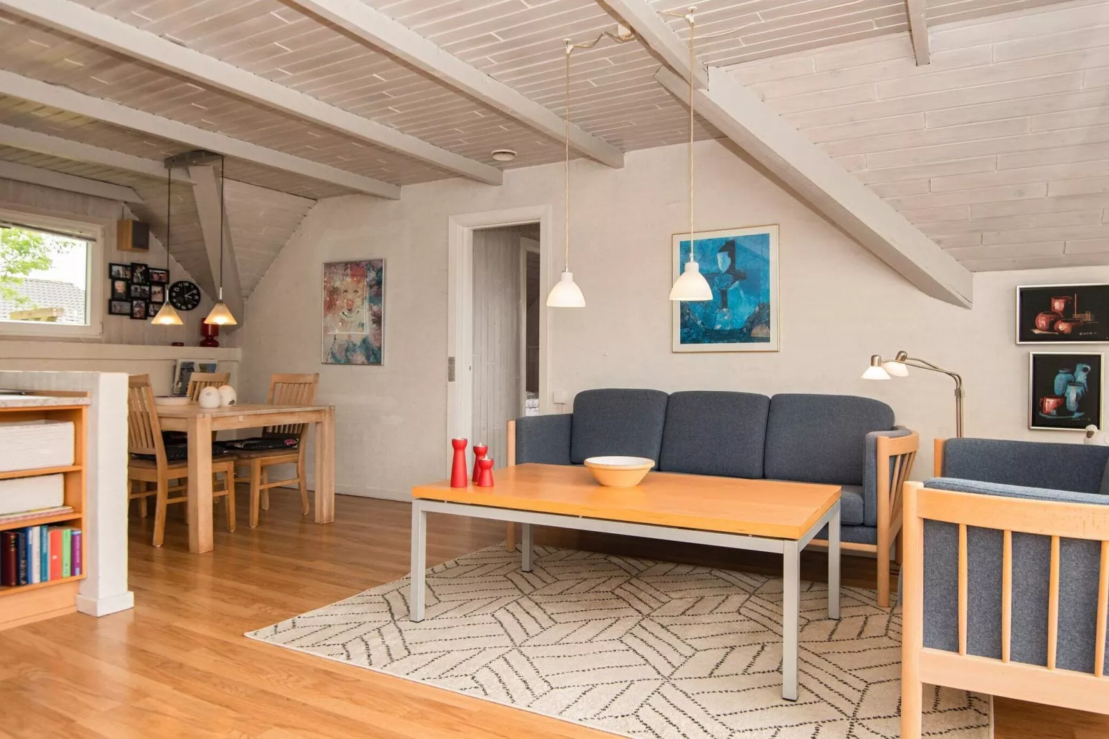 Fantastisch vakantiehuis in Ringkøbing met speeltoestellen-Binnen