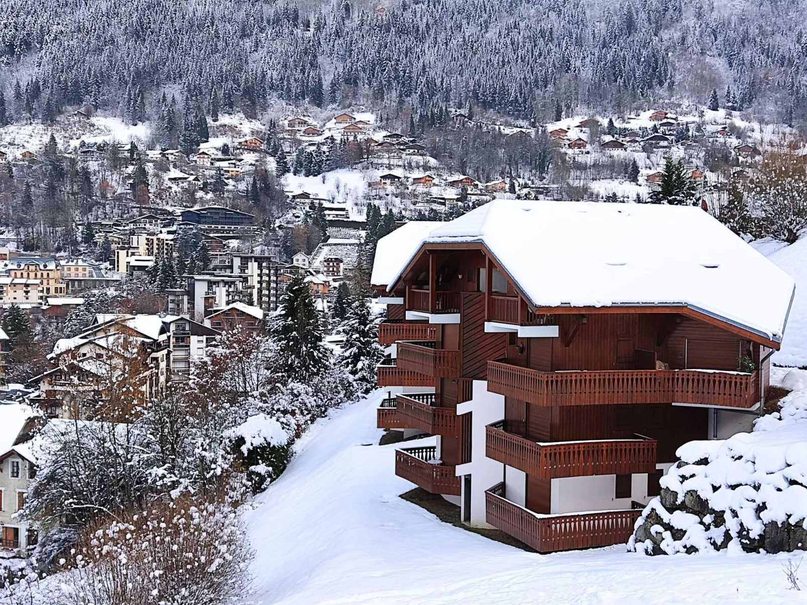 Chalet les pistes-Buiten