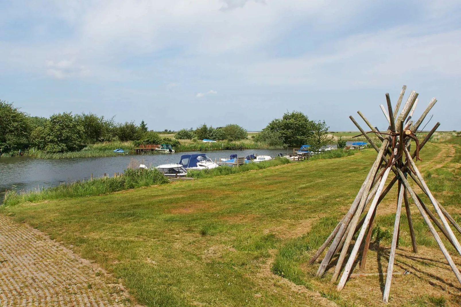Authentieke vakantiewoning in Hemmet met serre-Niet-getagd