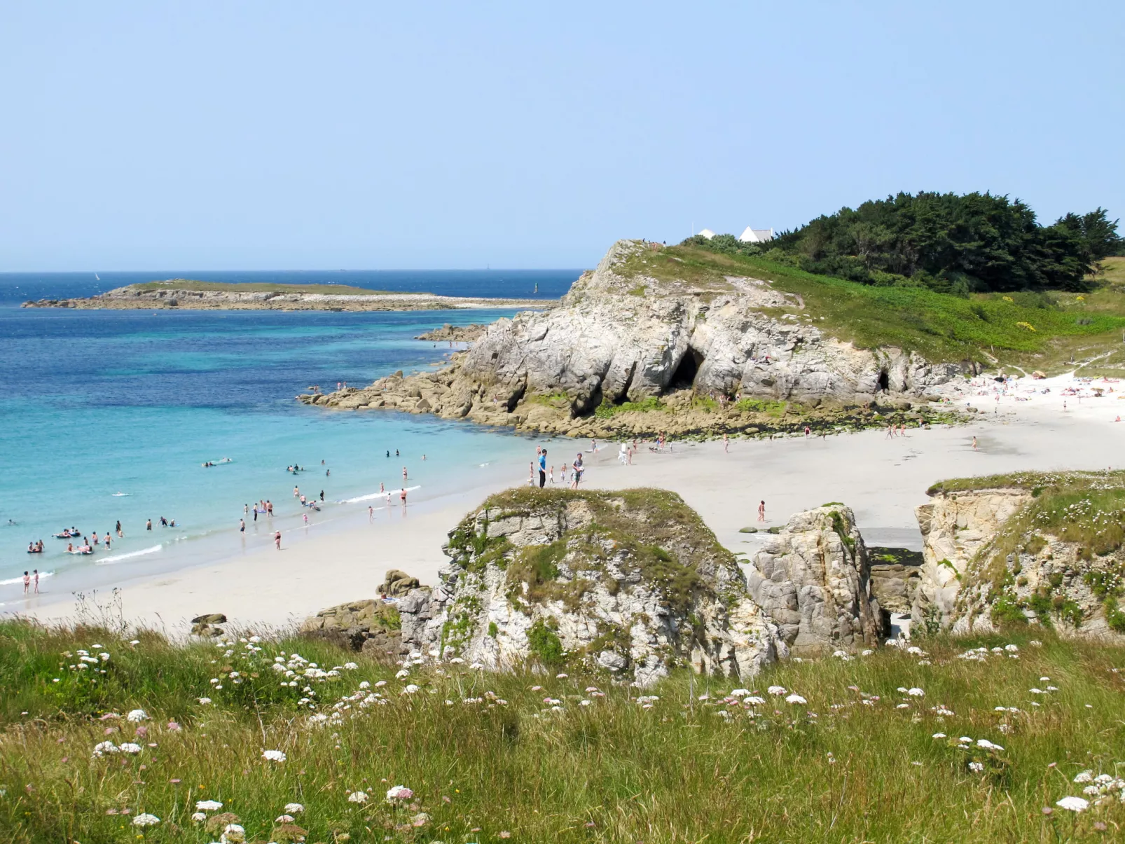 Blaues Meer-Omgeving