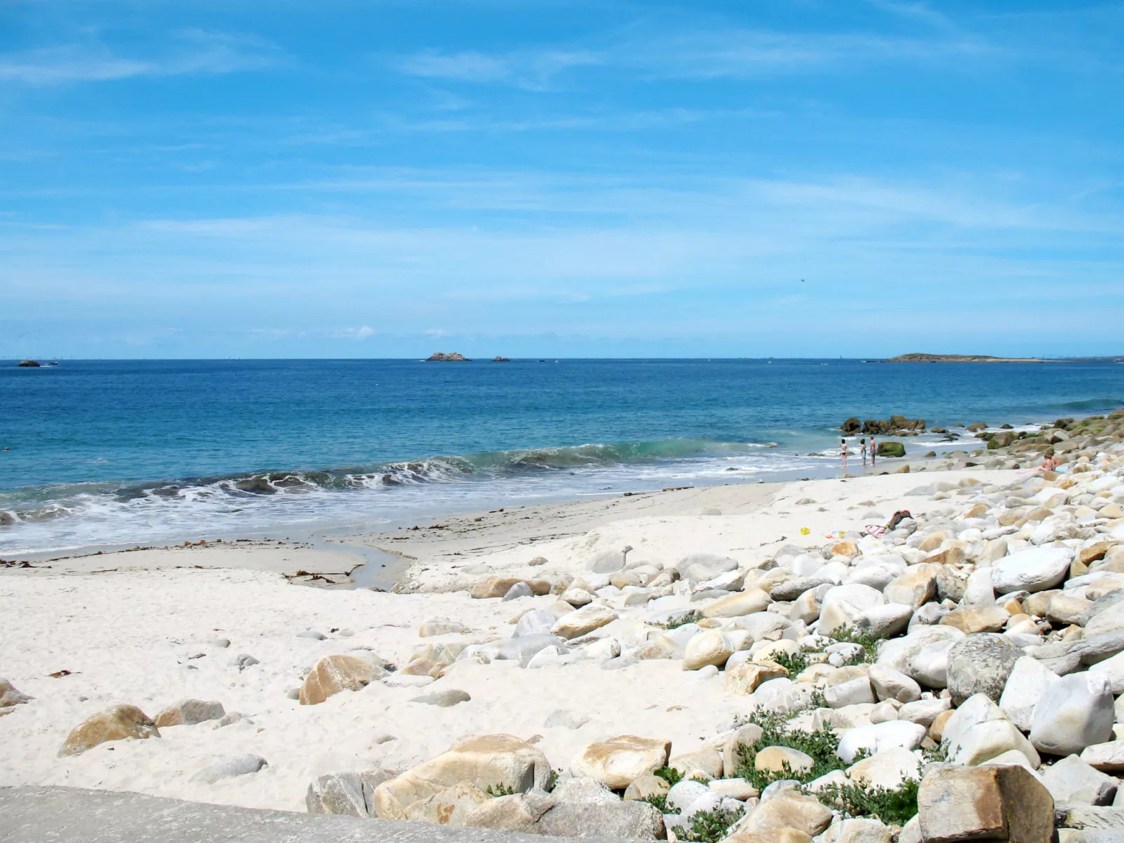Blaues Meer-Omgeving