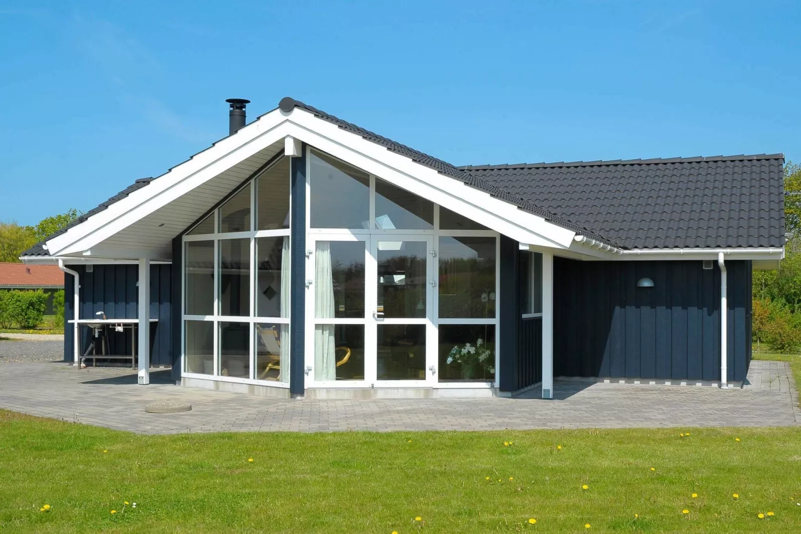 Ruim vakantiehuis in Hemmet op Jutland met sauna