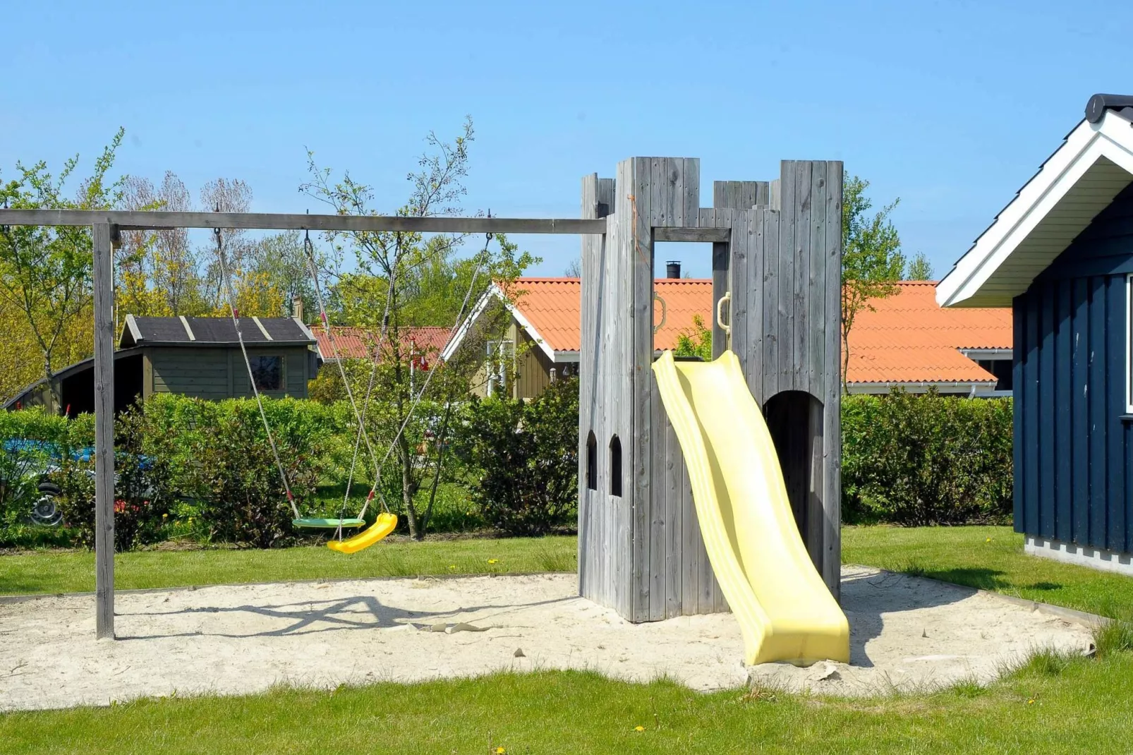 Ruim vakantiehuis in Hemmet op Jutland met sauna-Uitzicht