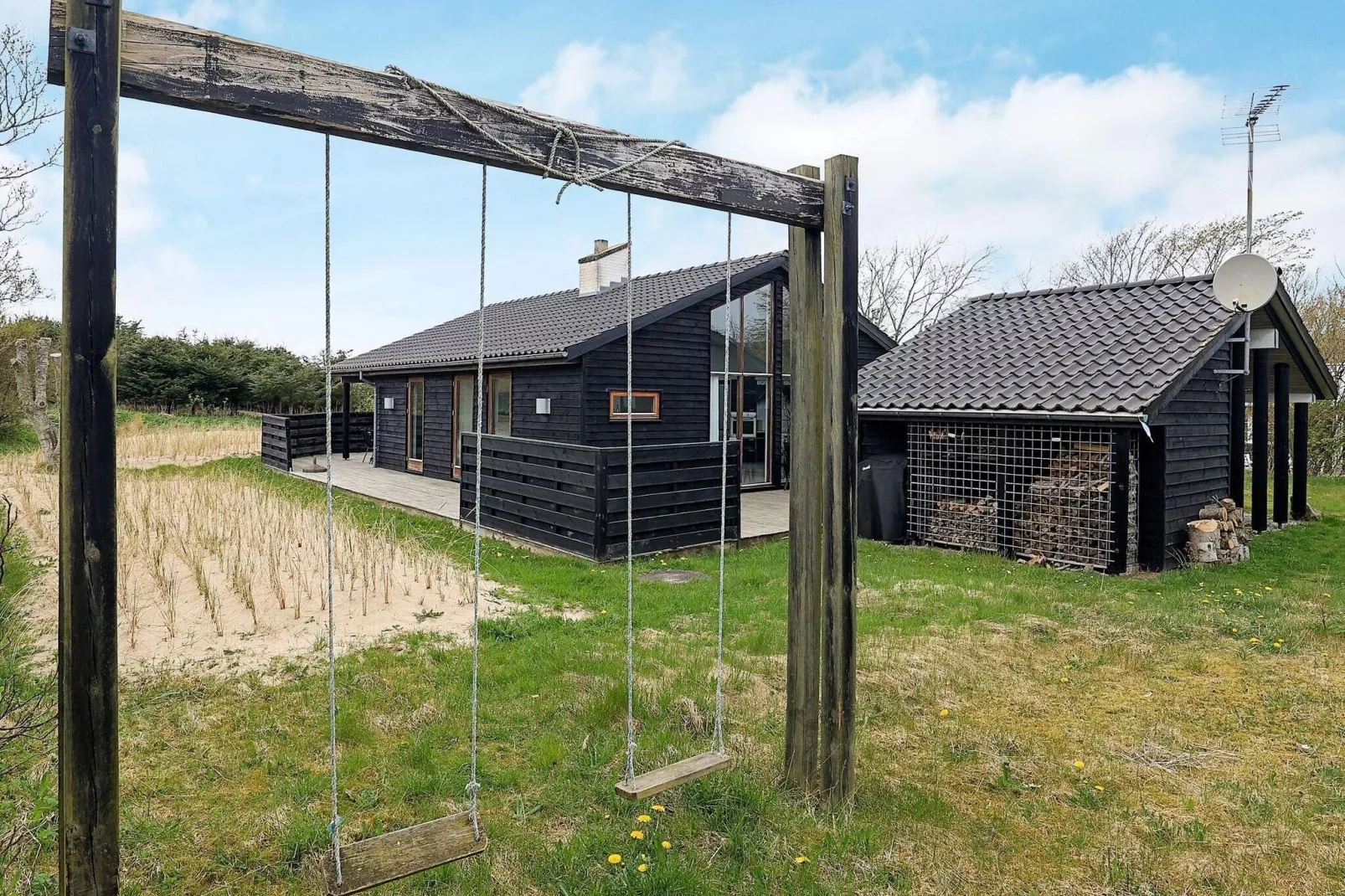 Mooi vakantiehuis in Lønstrup op Jutland met sauna-Uitzicht