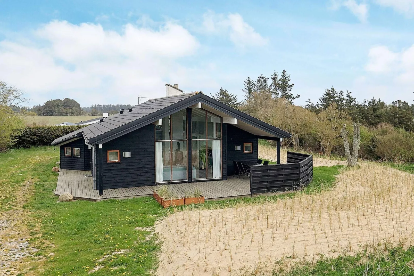 Mooi vakantiehuis in Lønstrup op Jutland met sauna-Uitzicht