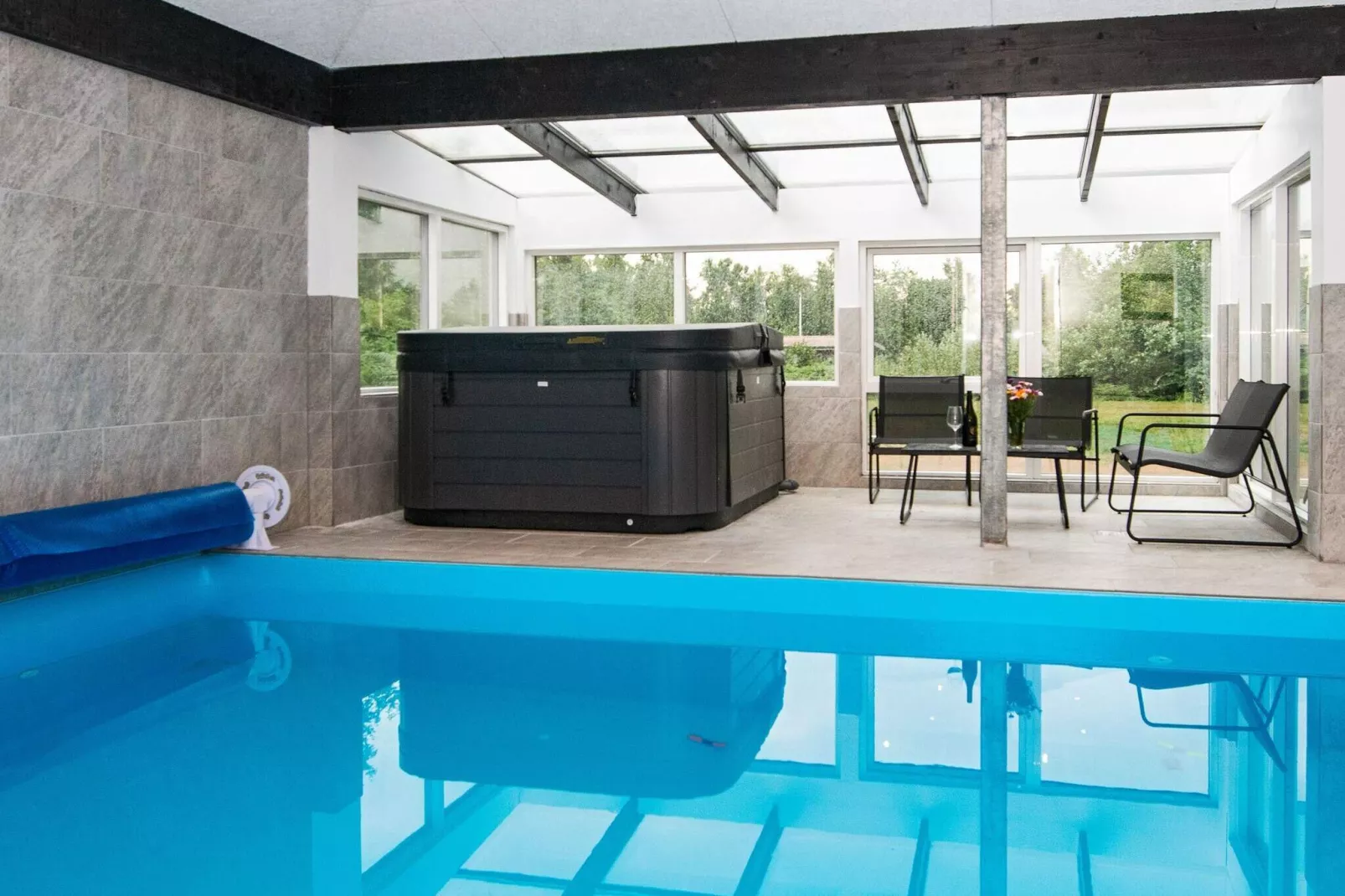 5 sterren vakantie huis in Glesborg-Zwembad