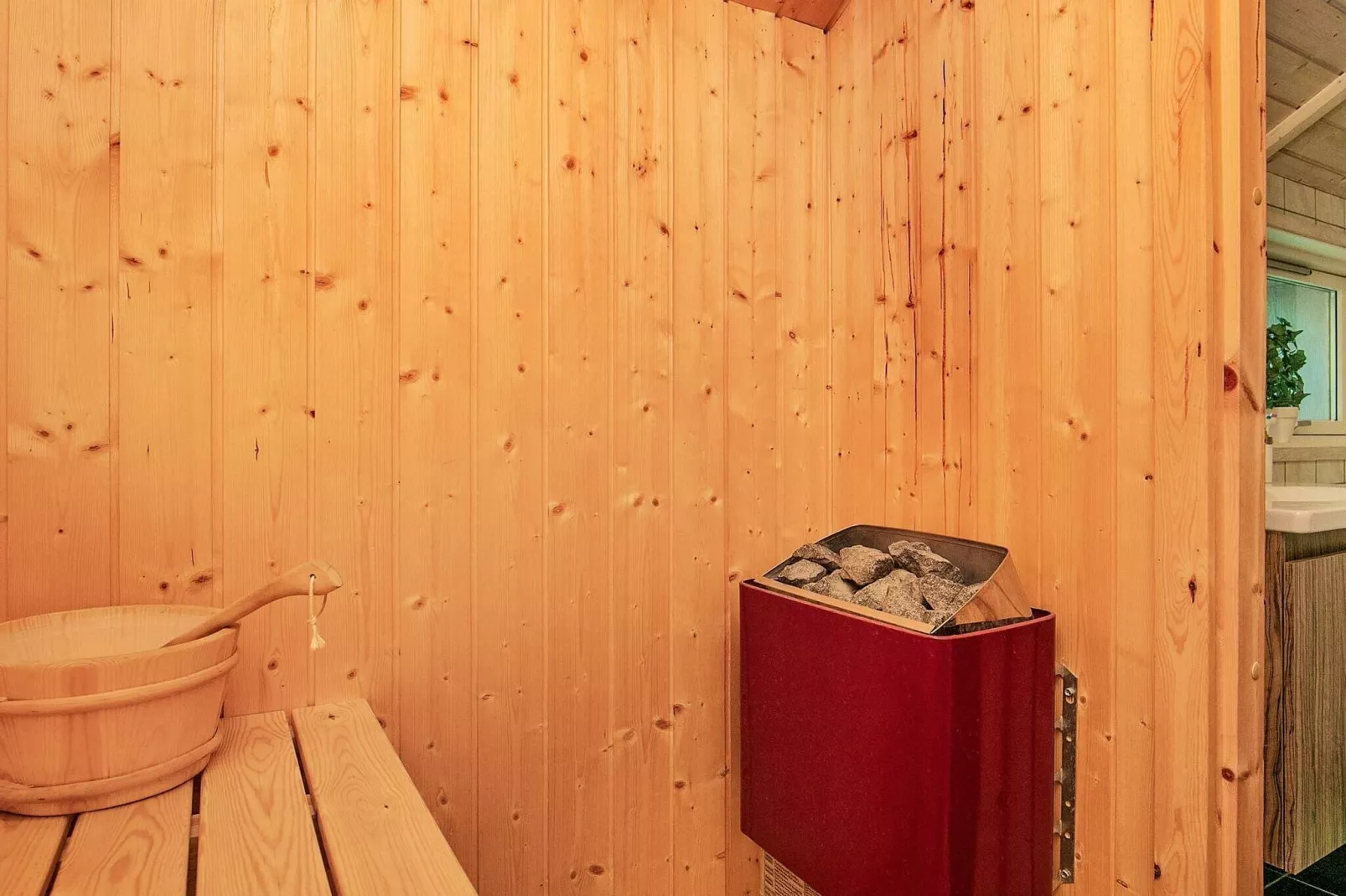6 persoons vakantie huis in Højslev-Sauna