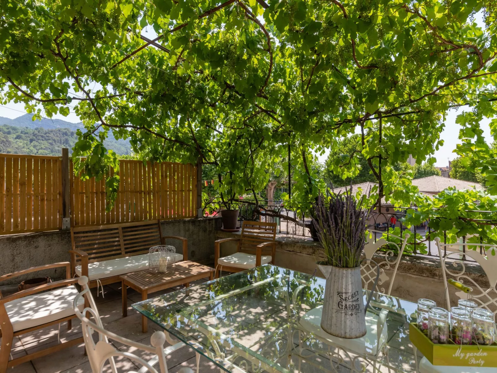 La Terrasse des Vignes-Buiten