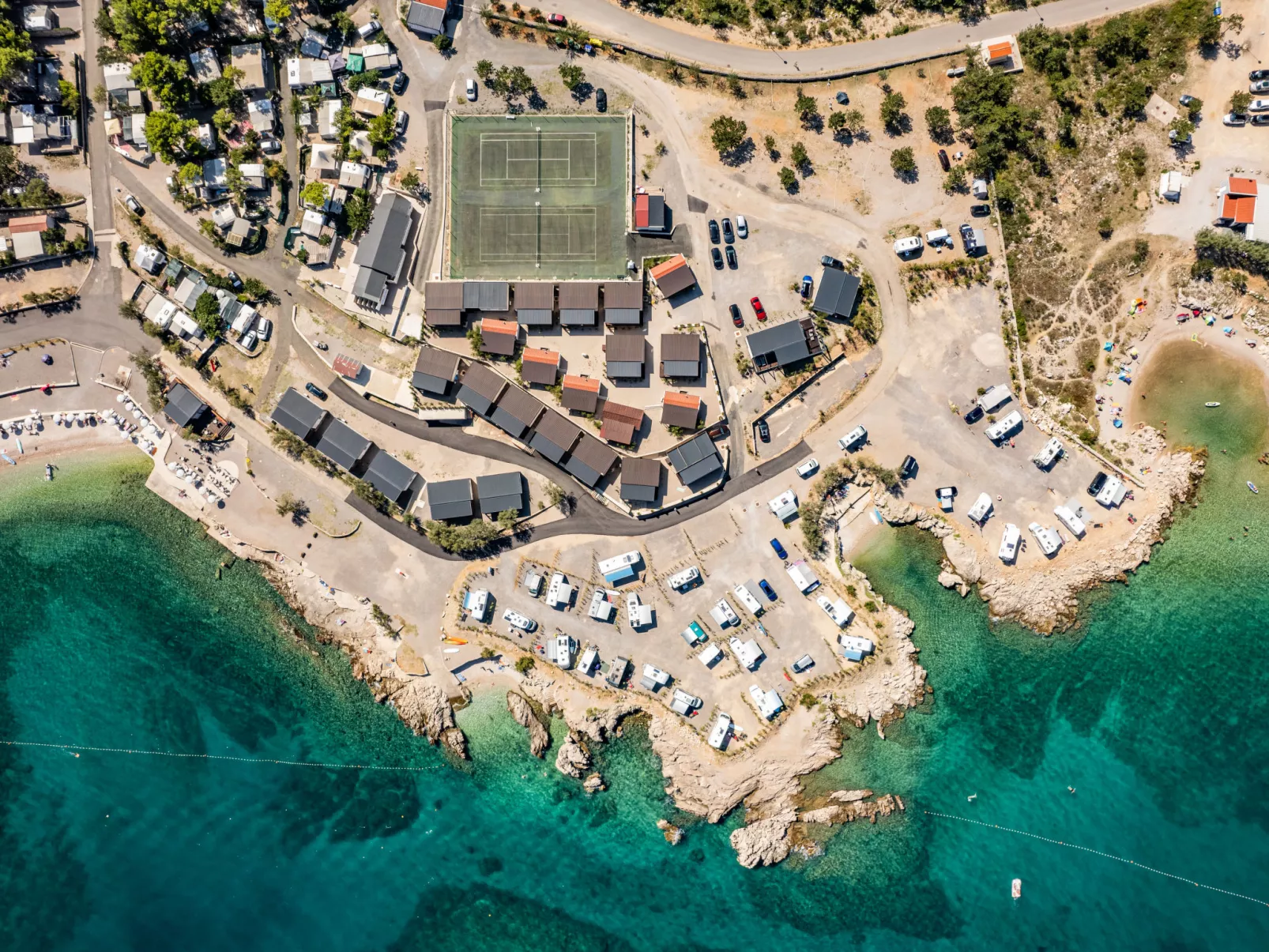 Seaside mobile home-Buiten