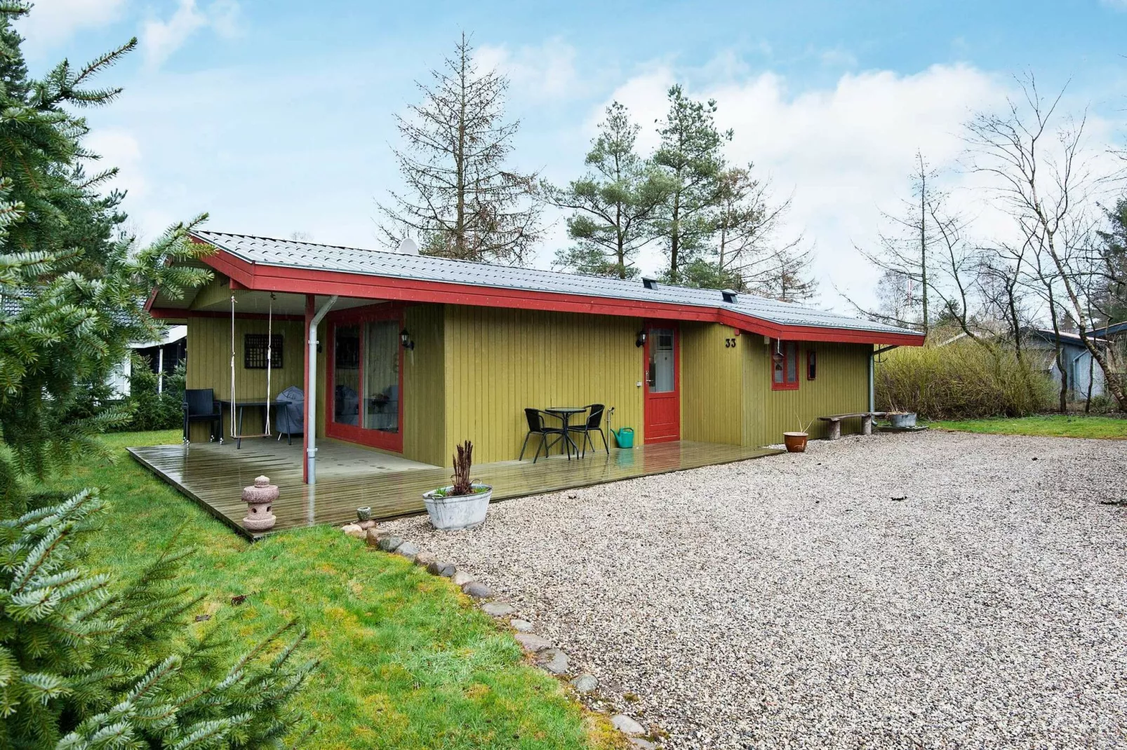 4 persoons vakantie huis in Fårvang-Buitenlucht