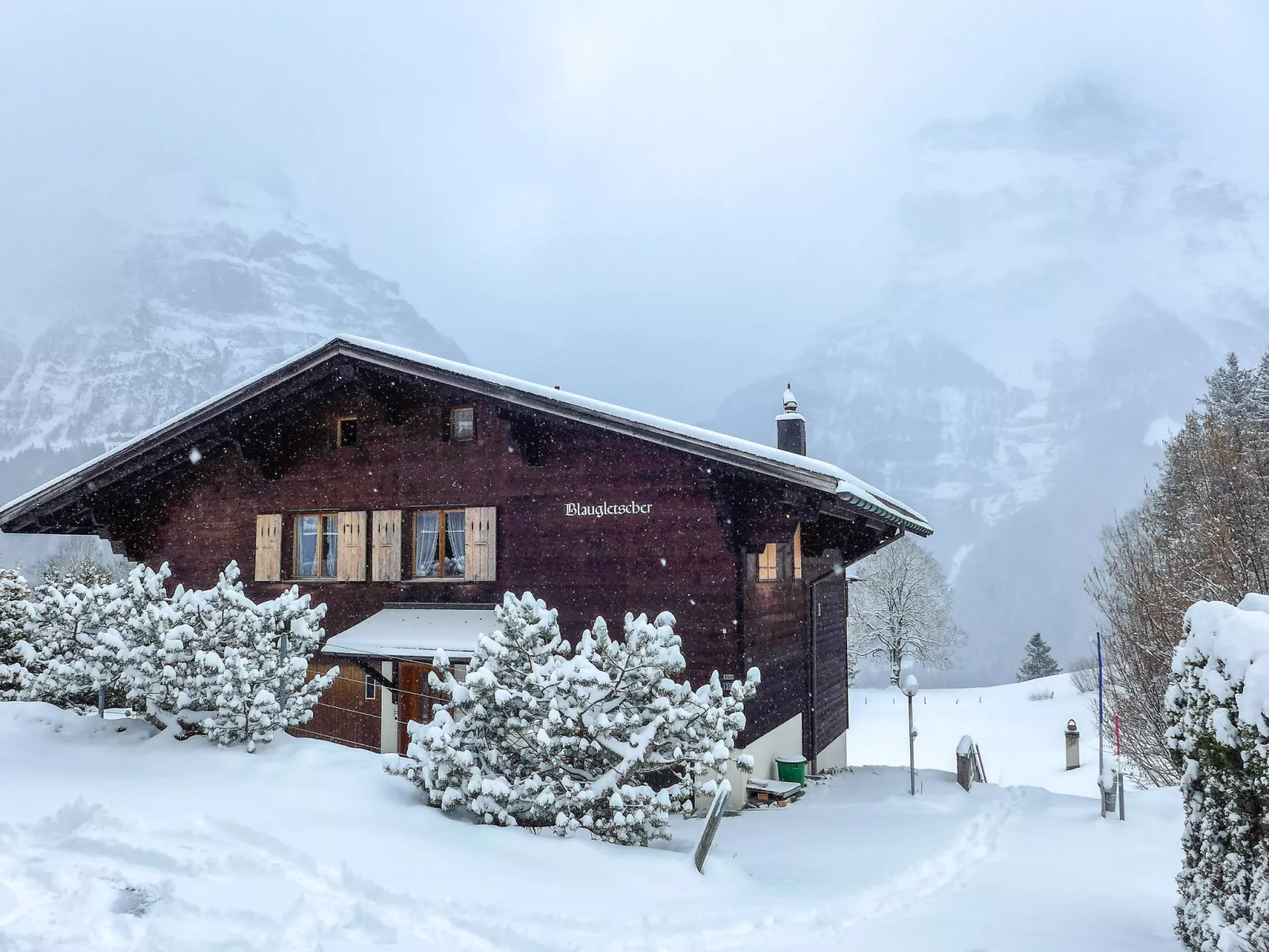 Chalet Blaugletscher-Buiten