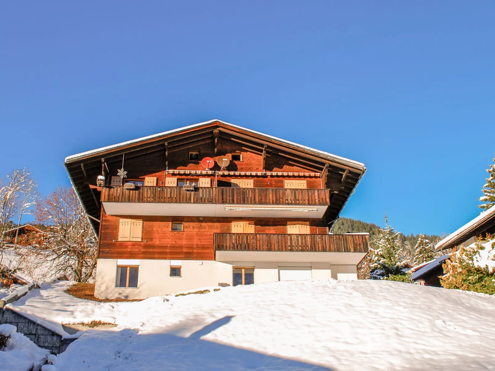 Chalet Blaugletscher-Buiten