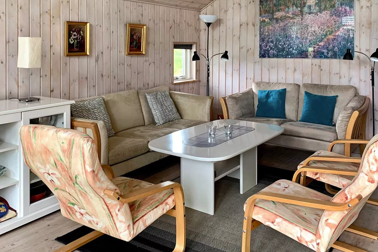 Ruim vakantiehuis in Fårvang met sauna-Binnen