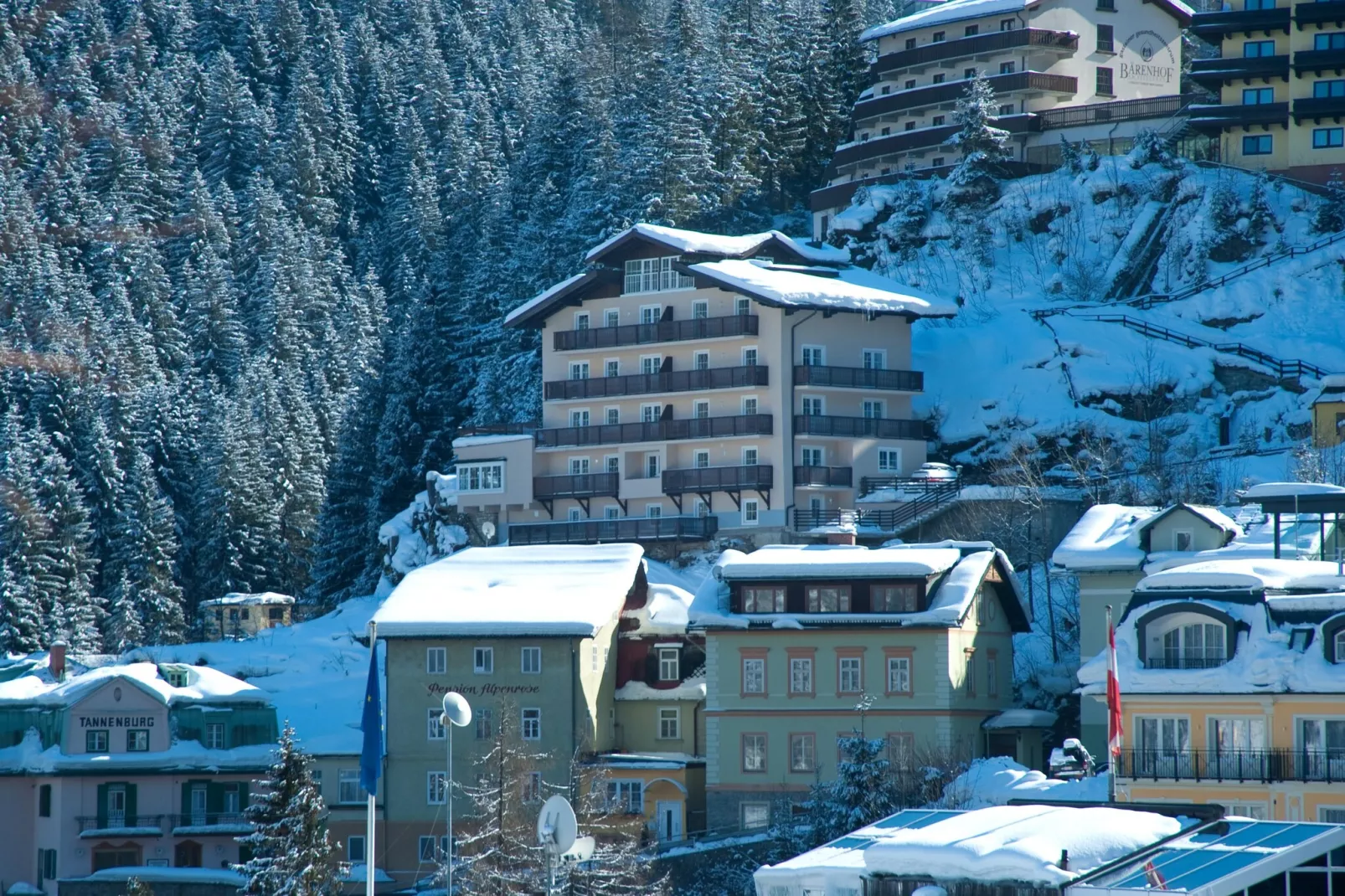 A4P Alpenhof-Exterieur winter
