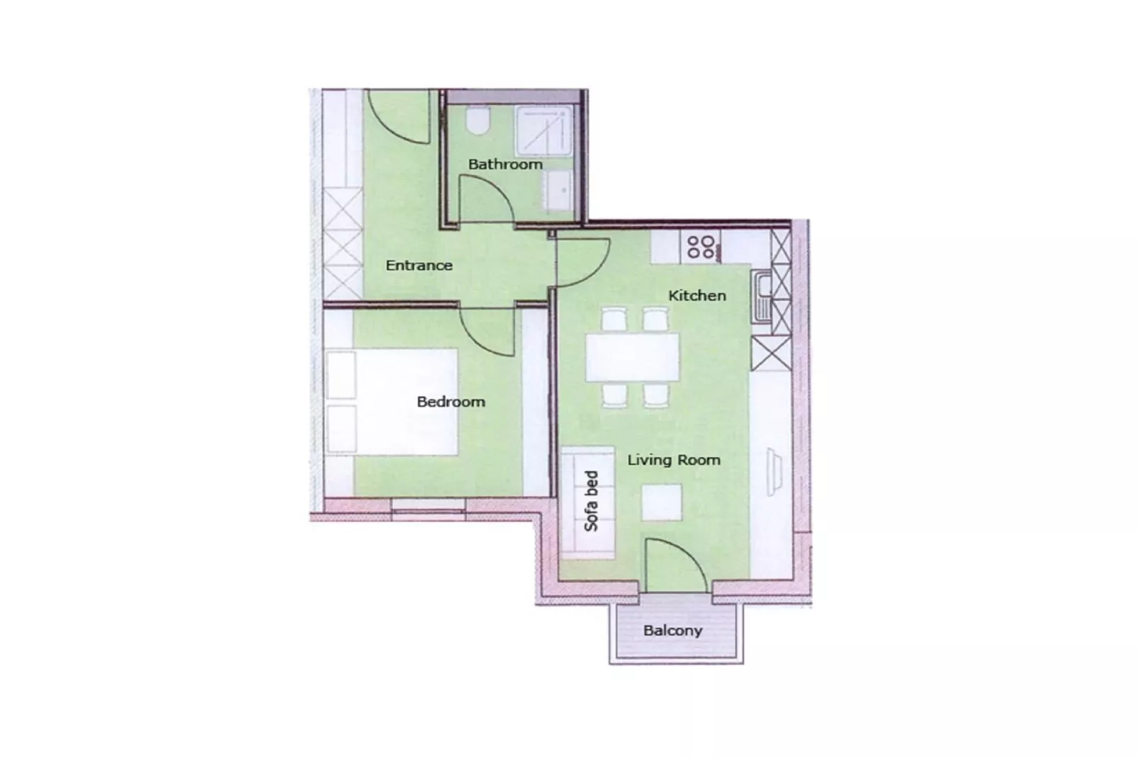 SW1 Sonnenwende-Plattegrond