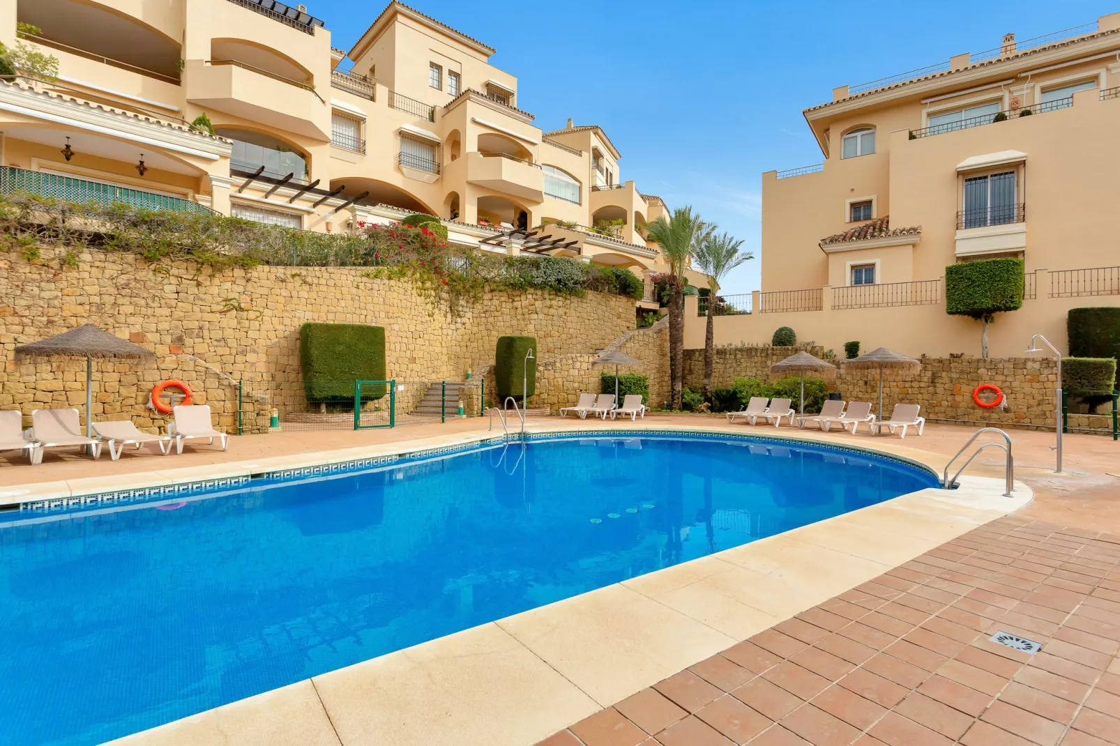 Amazing sea views Hacienda Elviria-Zwembad
