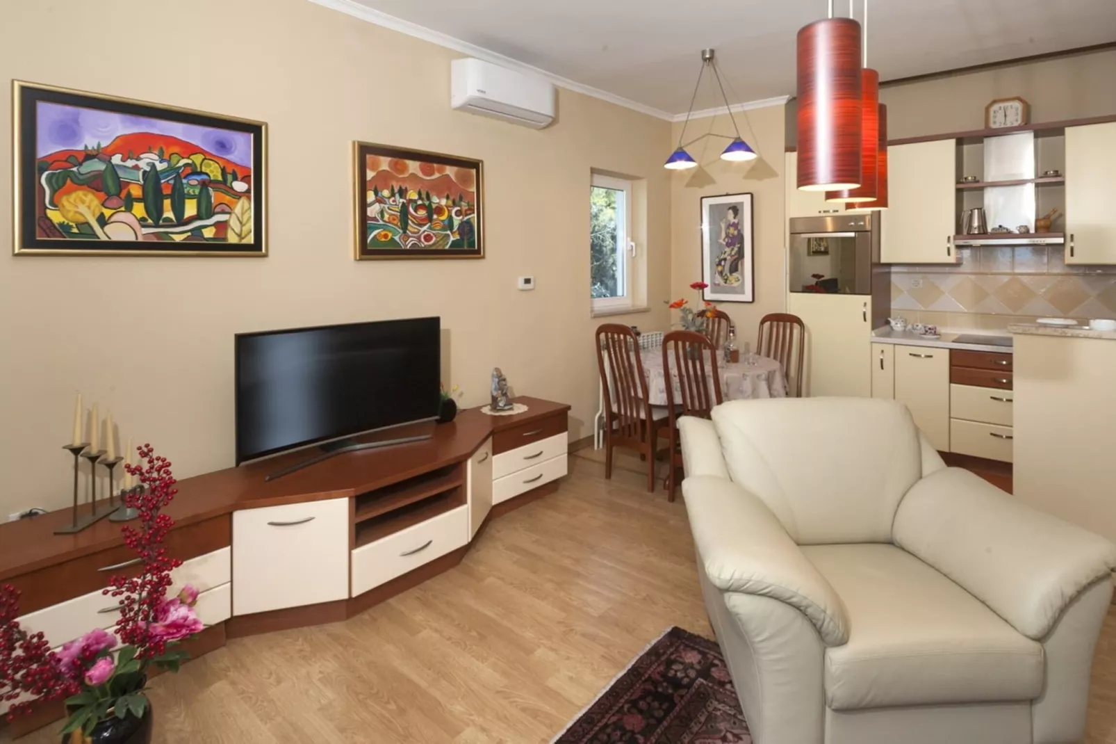 Apartment Rocco-Woonkamer