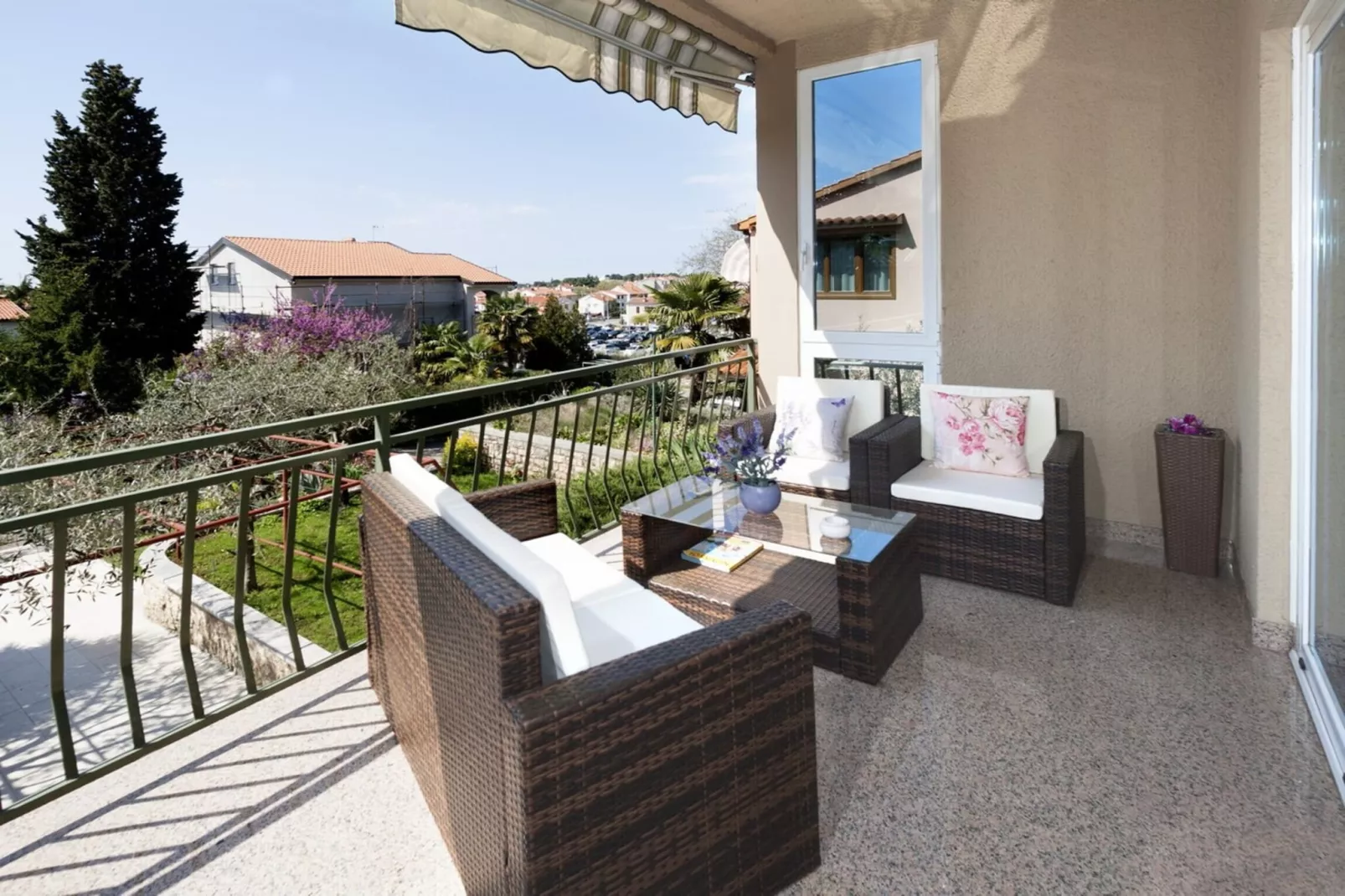 Apartment Rocco-Terrasbalkon
