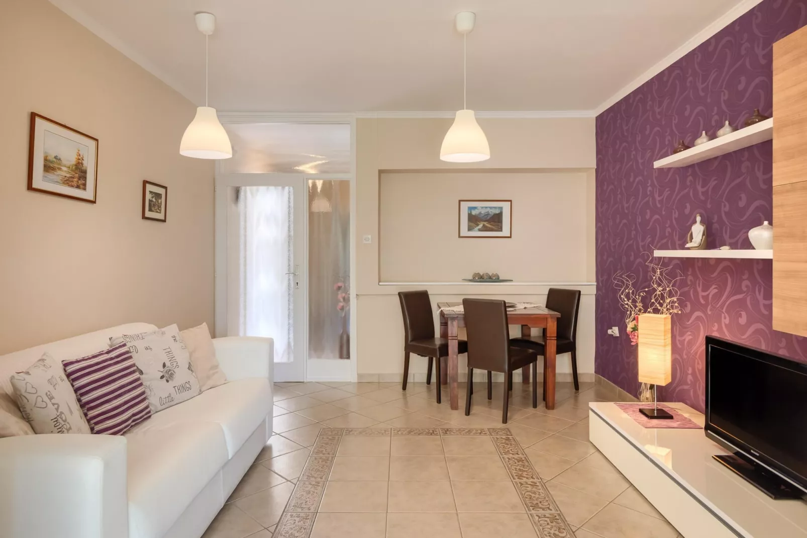 Premium Apartment Hari II-Woonkamer