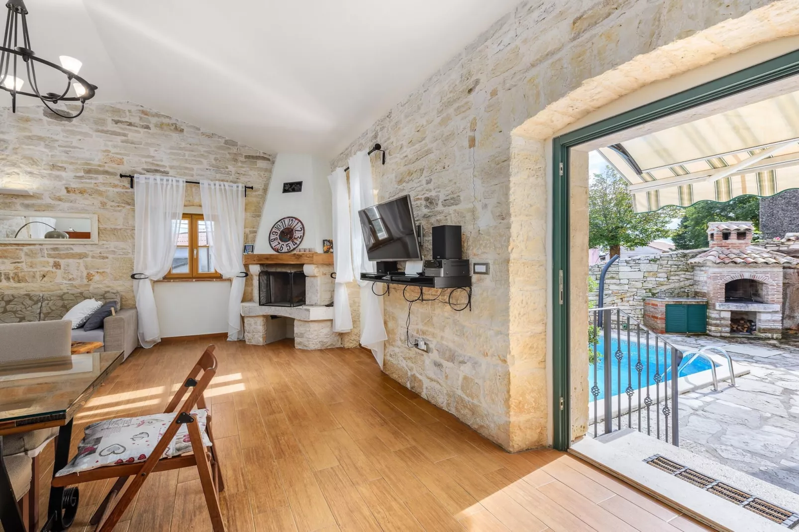 Casa Antignana-Woonkamer