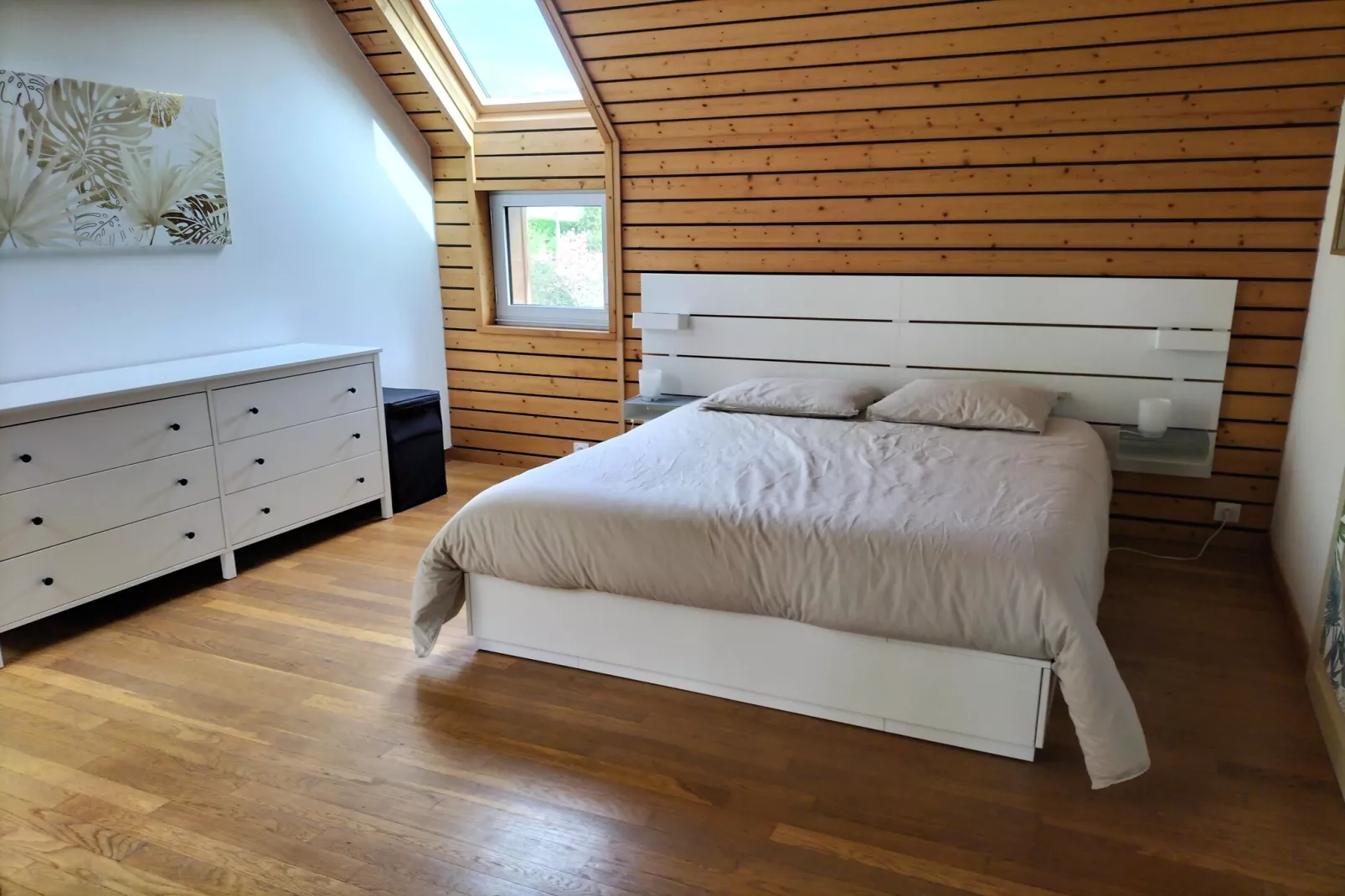 Maison de vacances avec studio Trébeurden-Slaapkamer