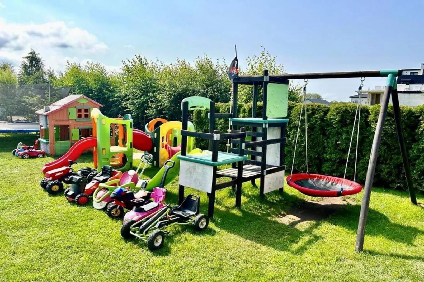 Domek STANDARD dla 4 osób Sarbinowo-Parkfaciliteiten