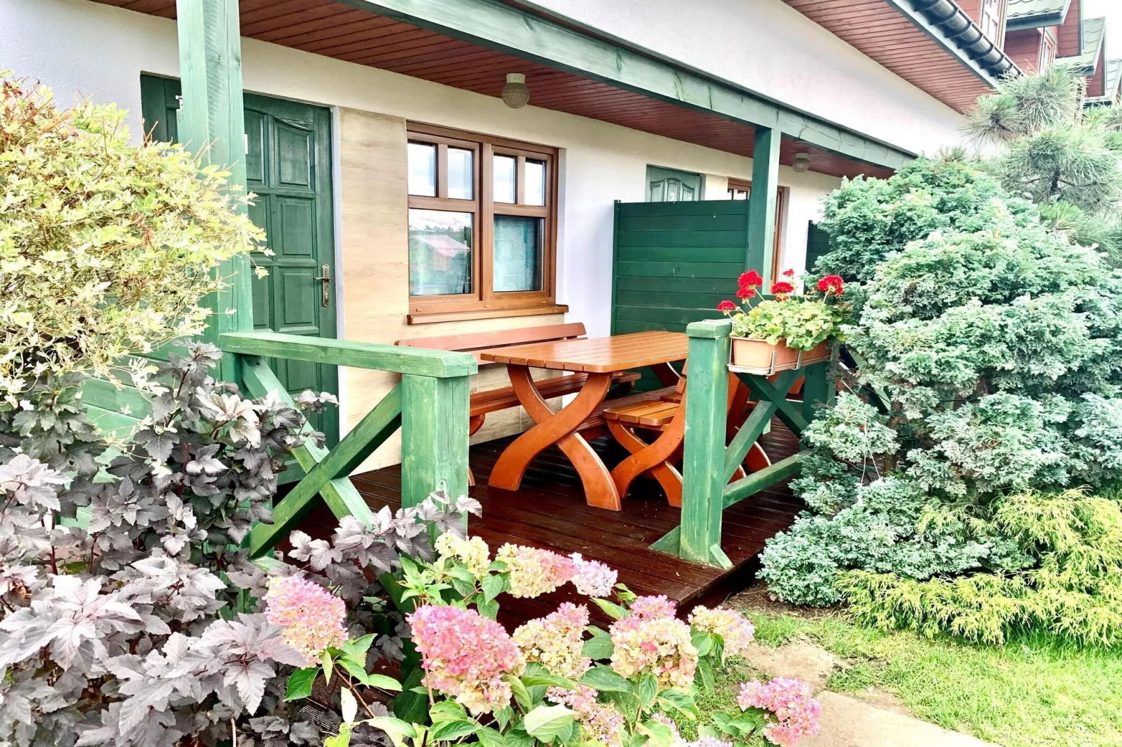 Domek STANDARD dla 4 osób Sarbinowo-Tuinen zomer
