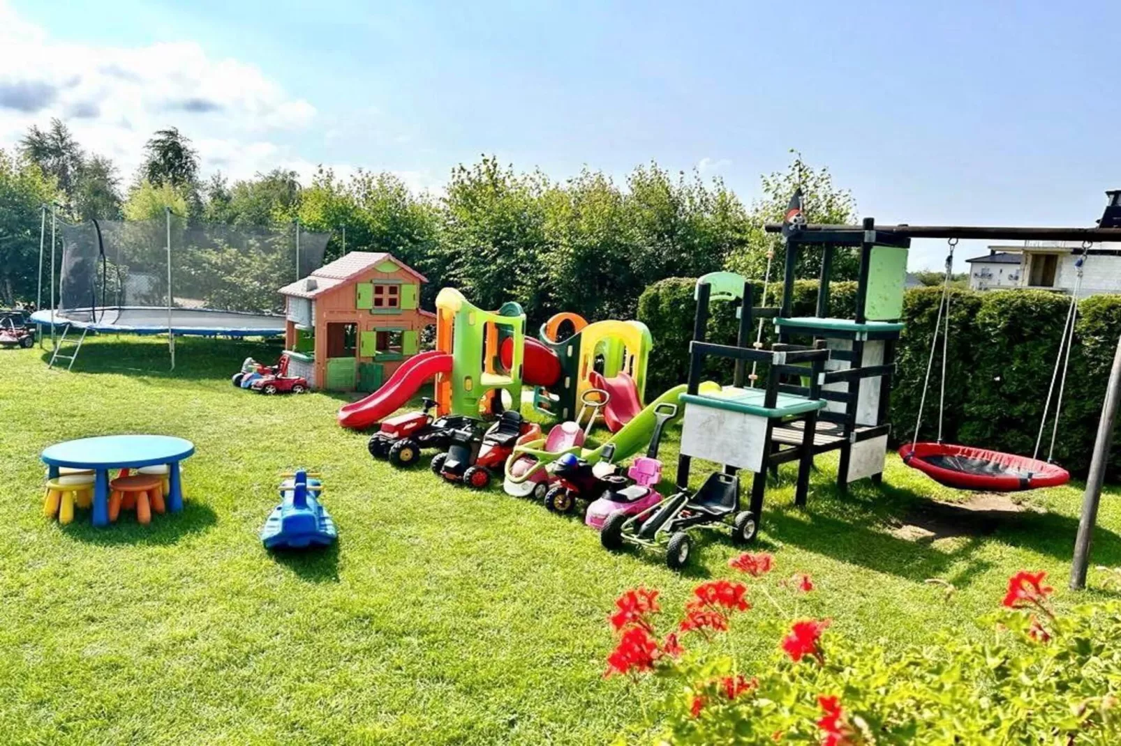 Domek STANDARD dla 4 osób Sarbinowo-Parkfaciliteiten