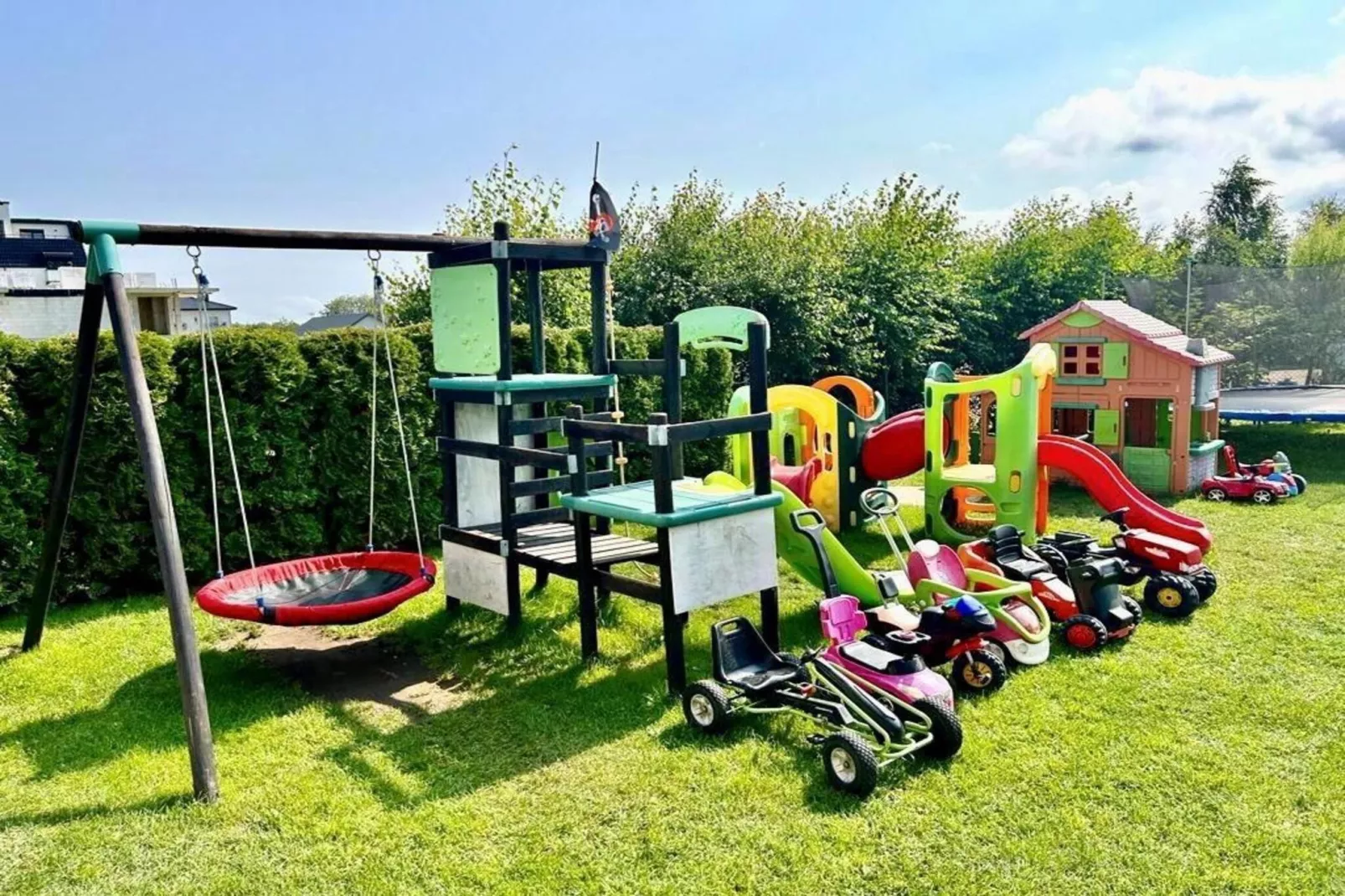 Domek STANDARD dla 4 osób Sarbinowo-Parkfaciliteiten