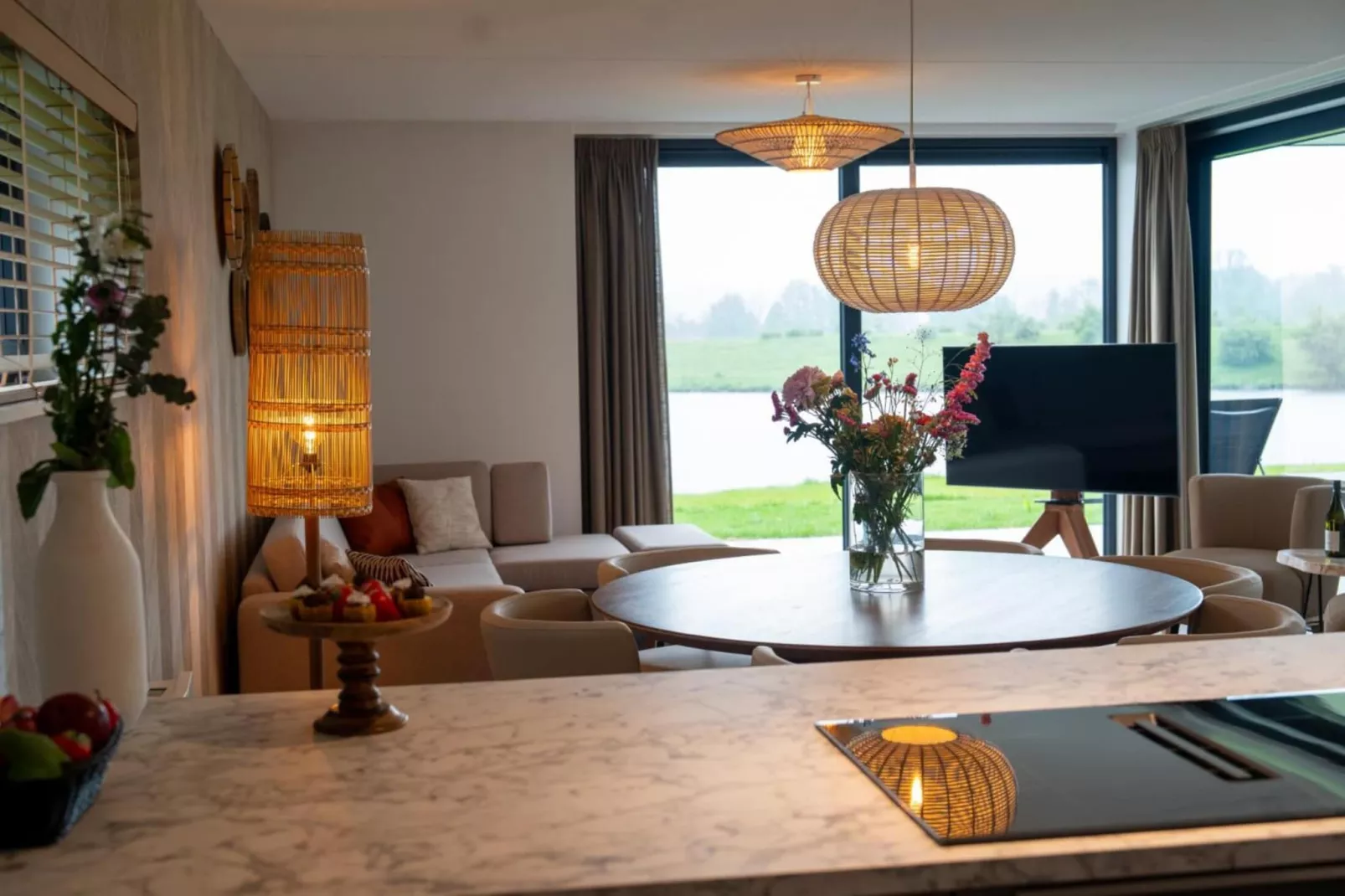 Premium Island 6p-Woonkamer
